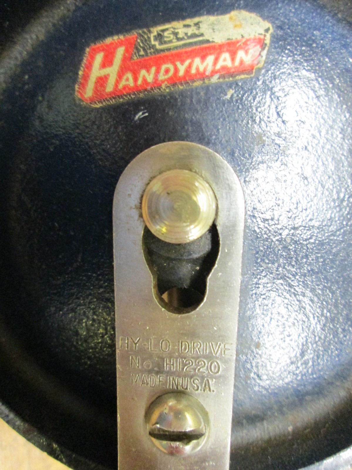 Stanley Hand Drill Egg Beater Type H1220 HY-LO DRIVE