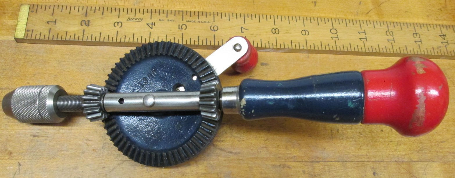 Stanley Hand Drill Egg Beater Type H1220 HY-LO DRIVE