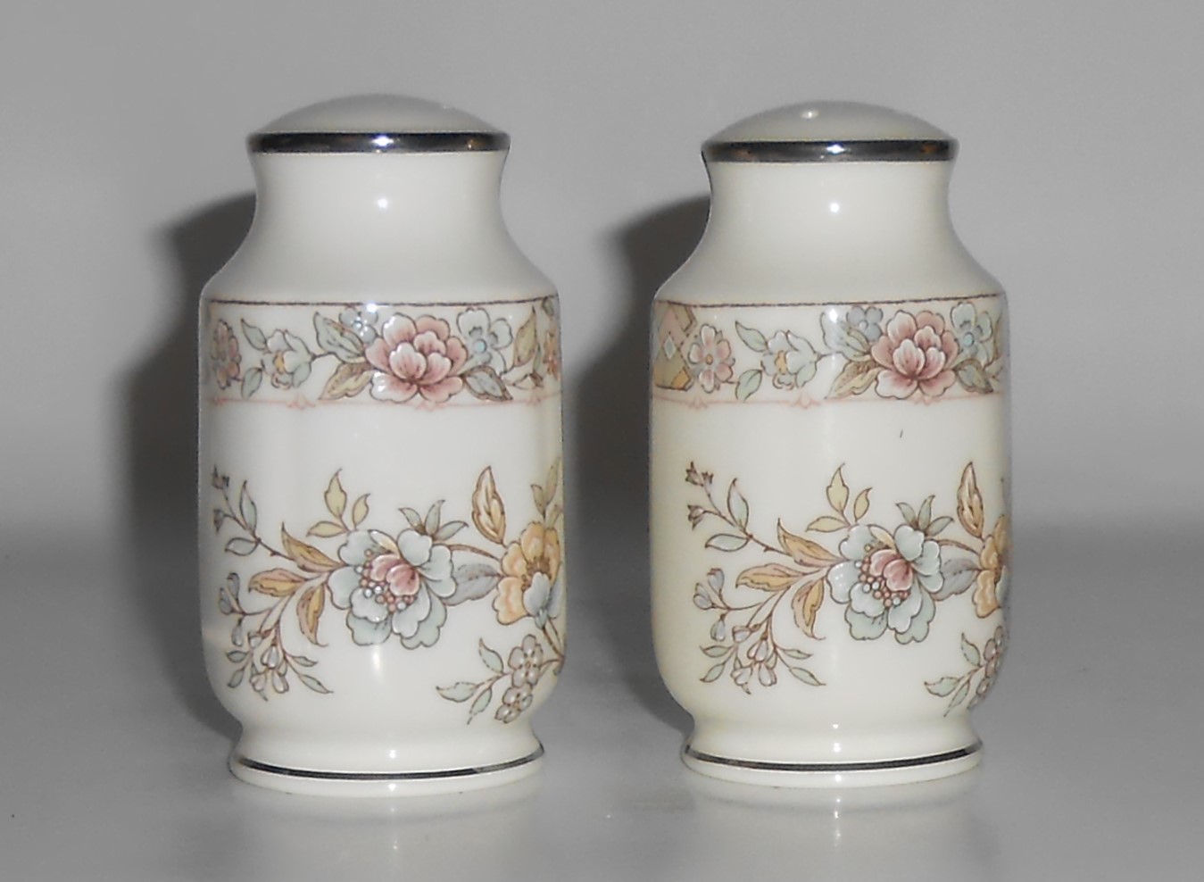 Noritake China Porcelain Platinum 9720 Imperial Garden