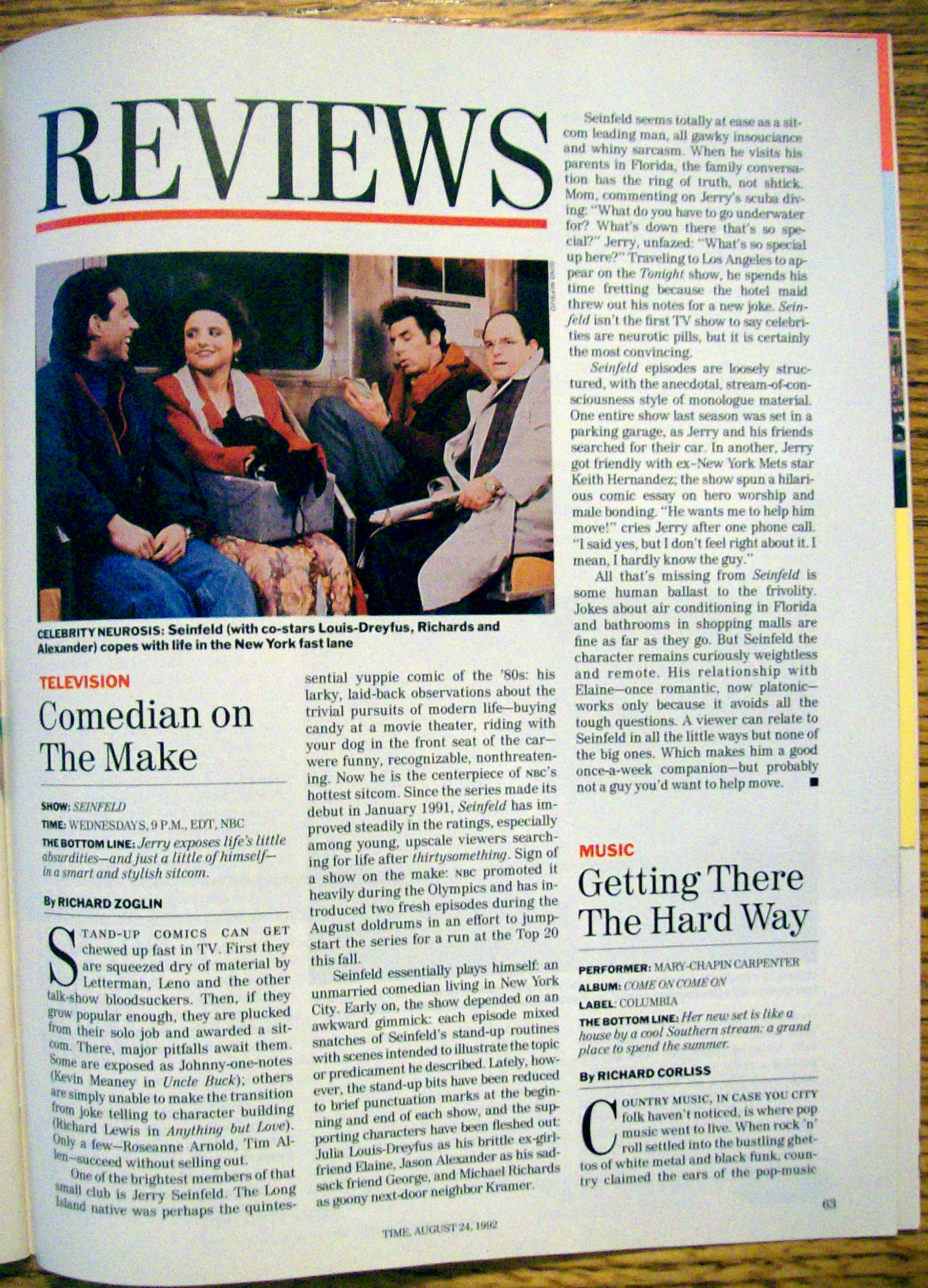 Time Magazine-August 24, 1992-George Bush