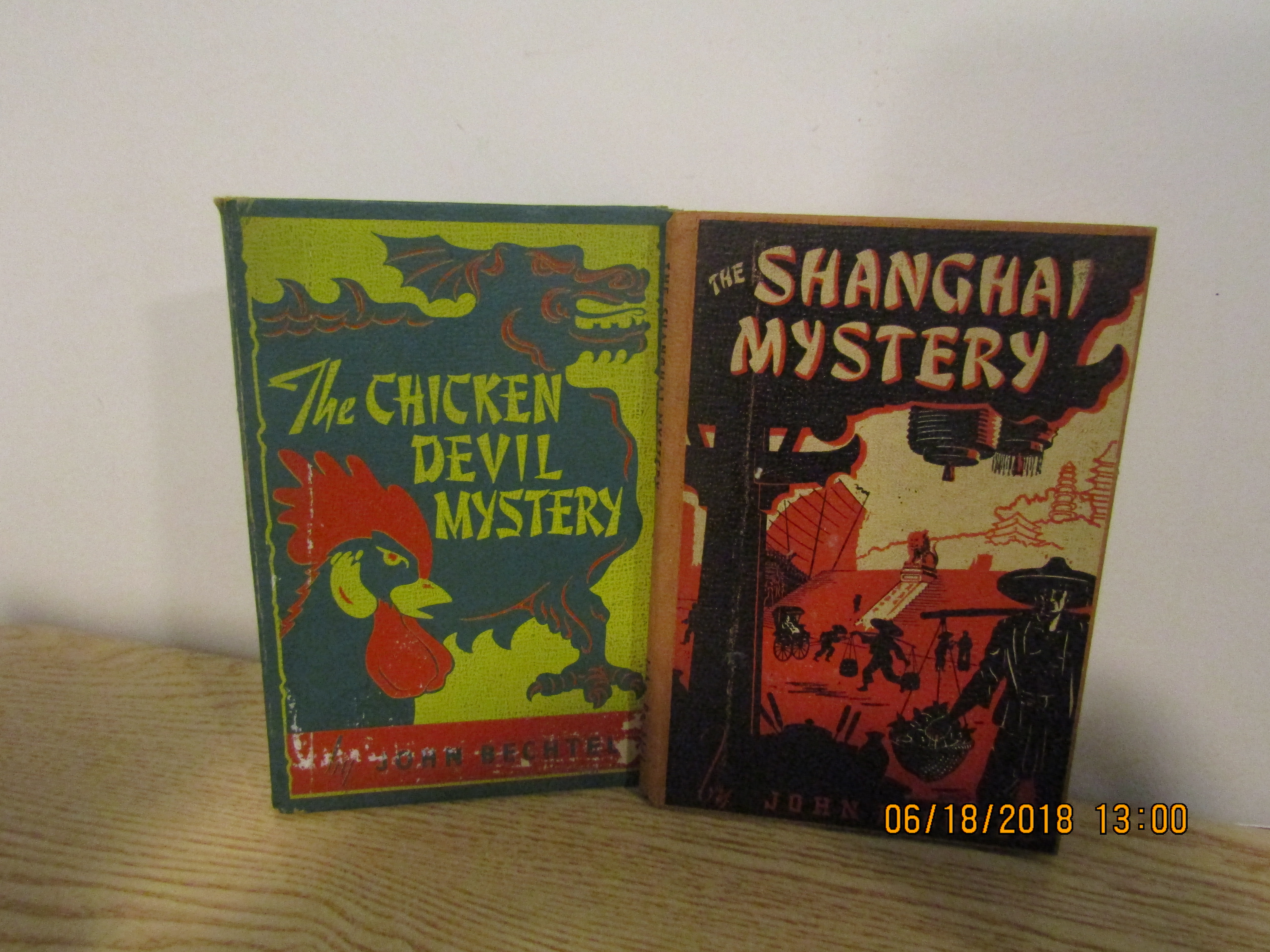 Book Set The Shanghai Mystery & Chicken Devil Mystery