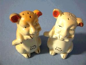 2 Wonderful Old Little Piggy Salts.