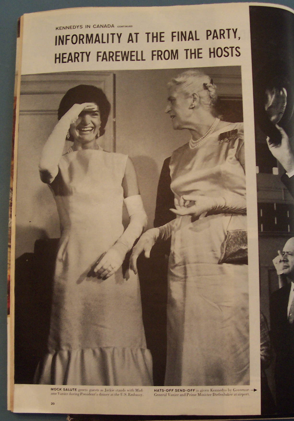 Life Magazine May 26, 1961 The Kennedys In Canada