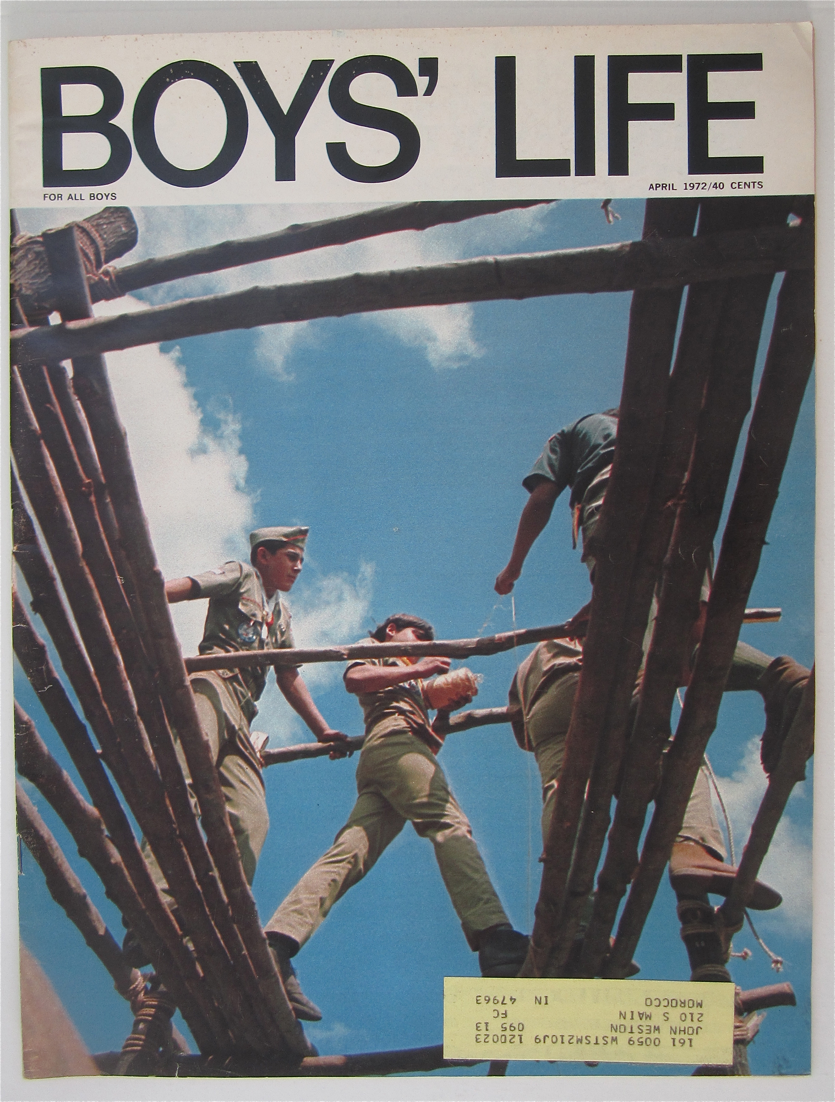 Boys Life Magazine April 1972 Make Mine Chorizo, Amigo
