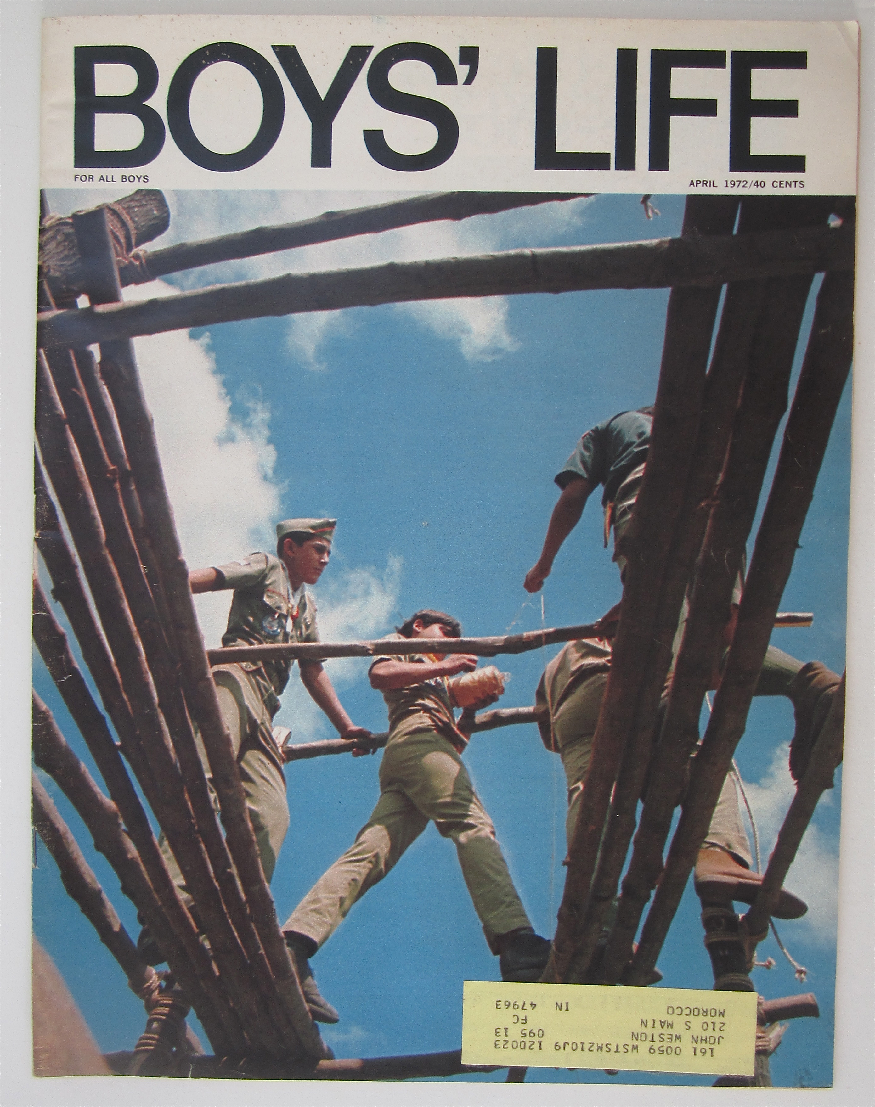 Boys Life Magazine April 1972 Make Mine Chorizo, Amigo