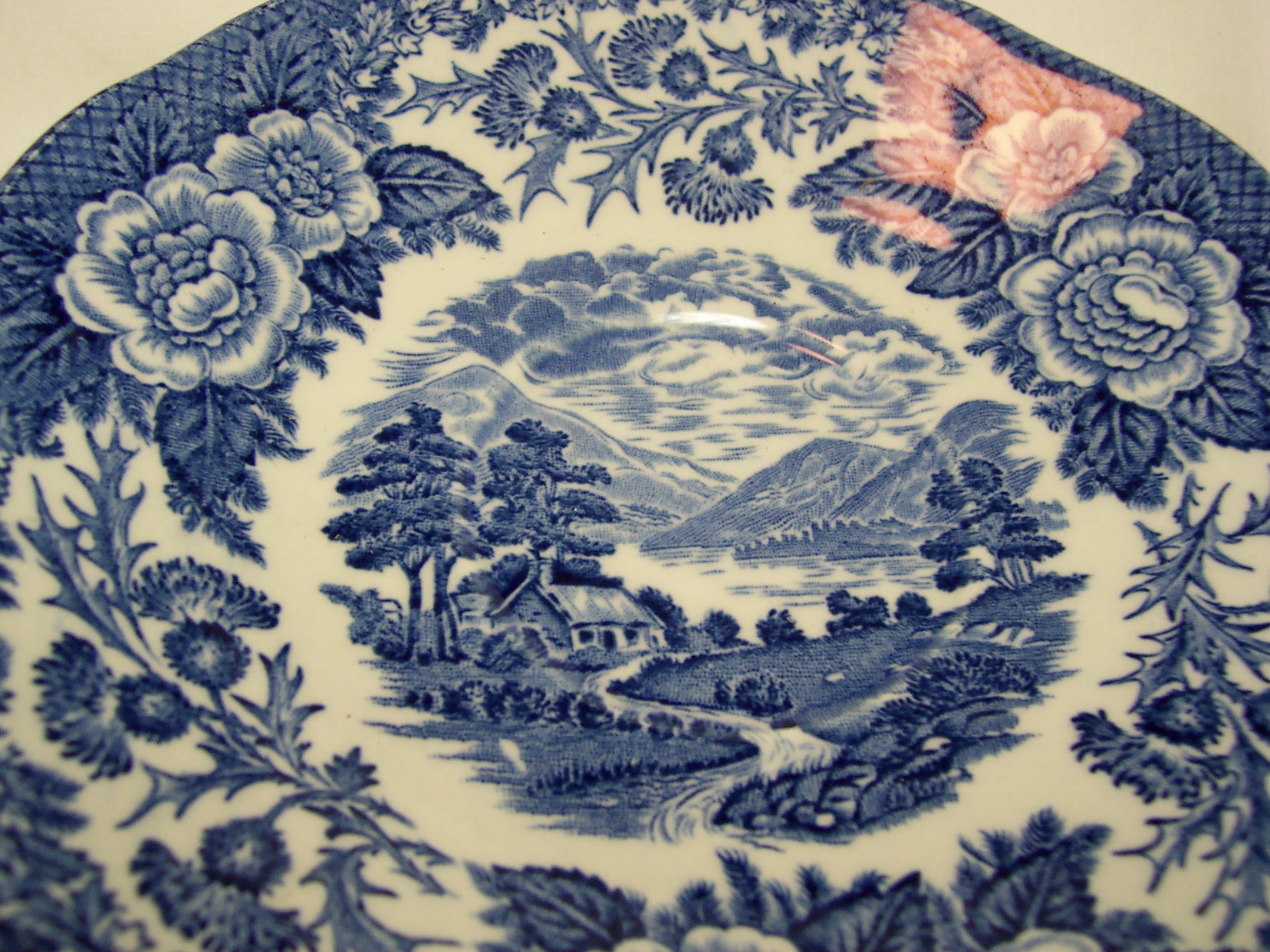 Royal Warwick Lochs of England Cup Saucer