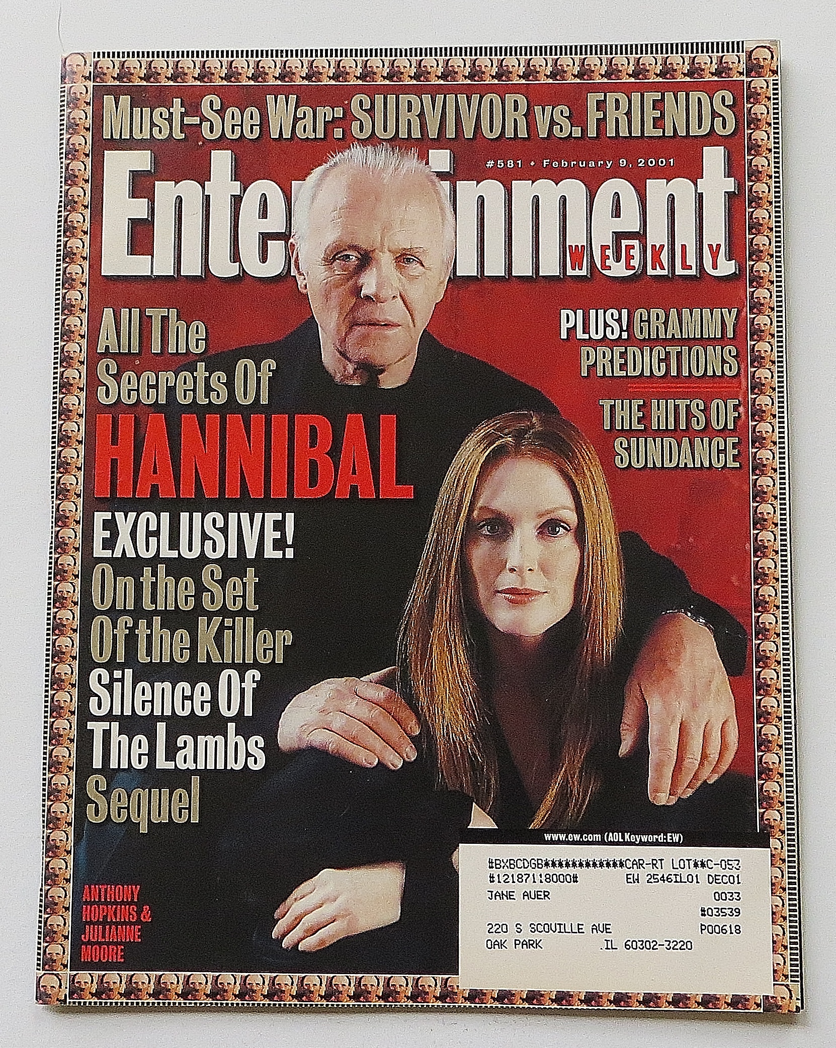 Entertainment February 9, 2001 Hannibal