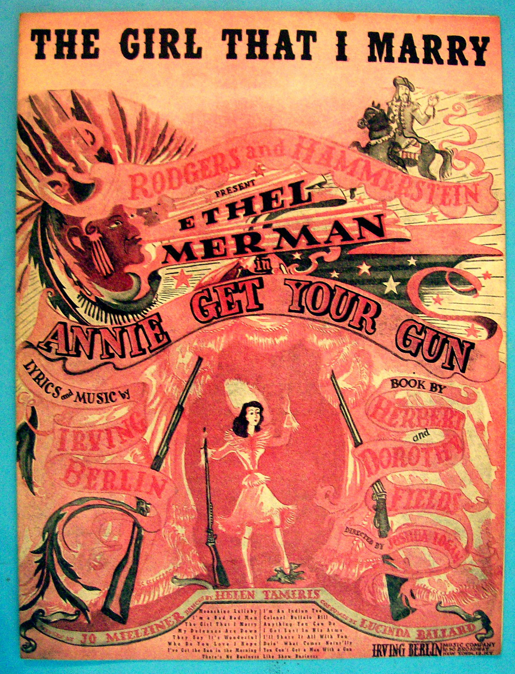 Sheet Music For 1946 The Girl That I Marry