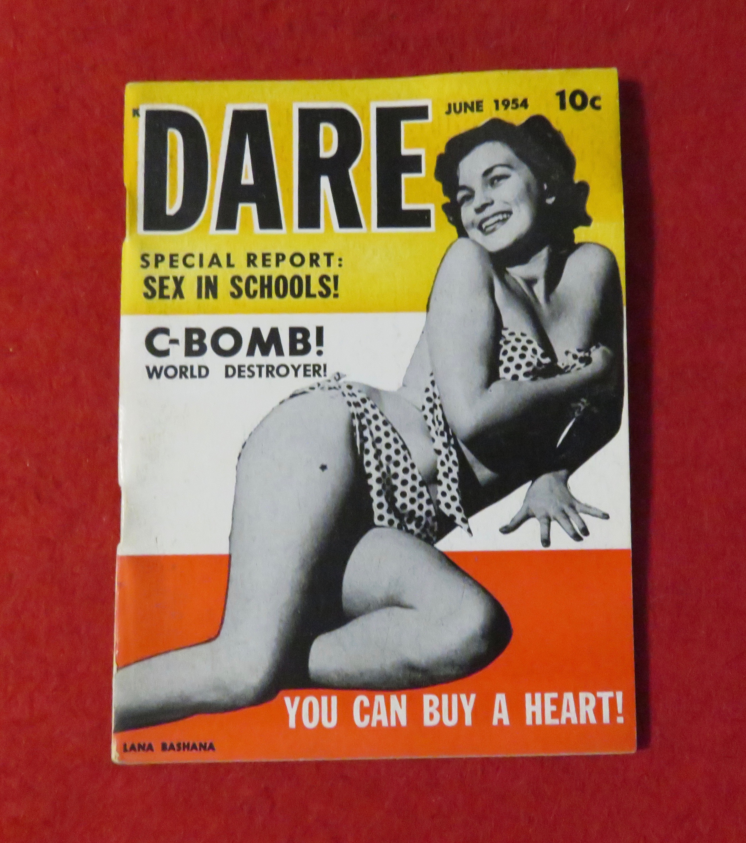 Dare Magazine June 1954 Lana Bashana