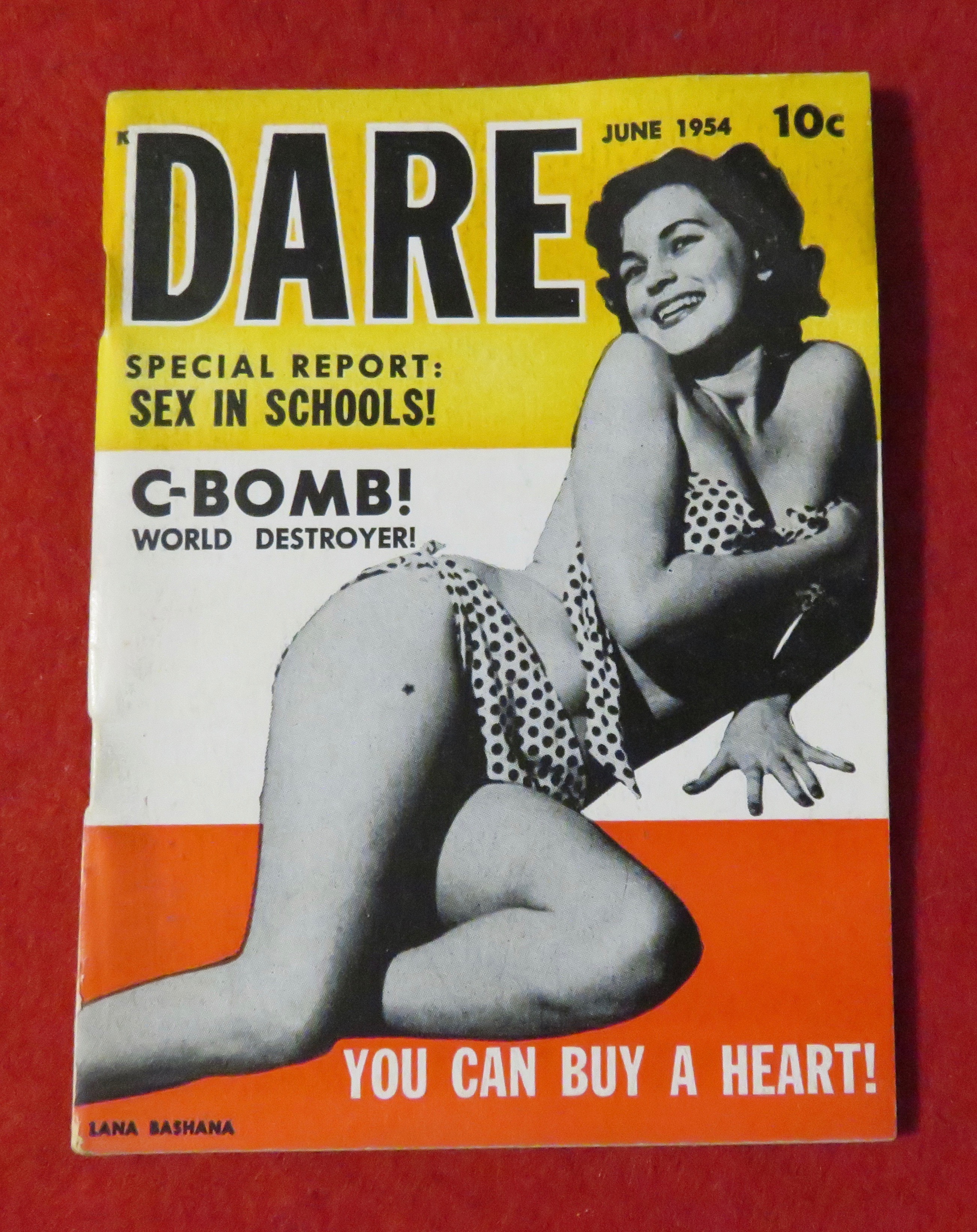 Dare Magazine June 1954 Lana Bashana