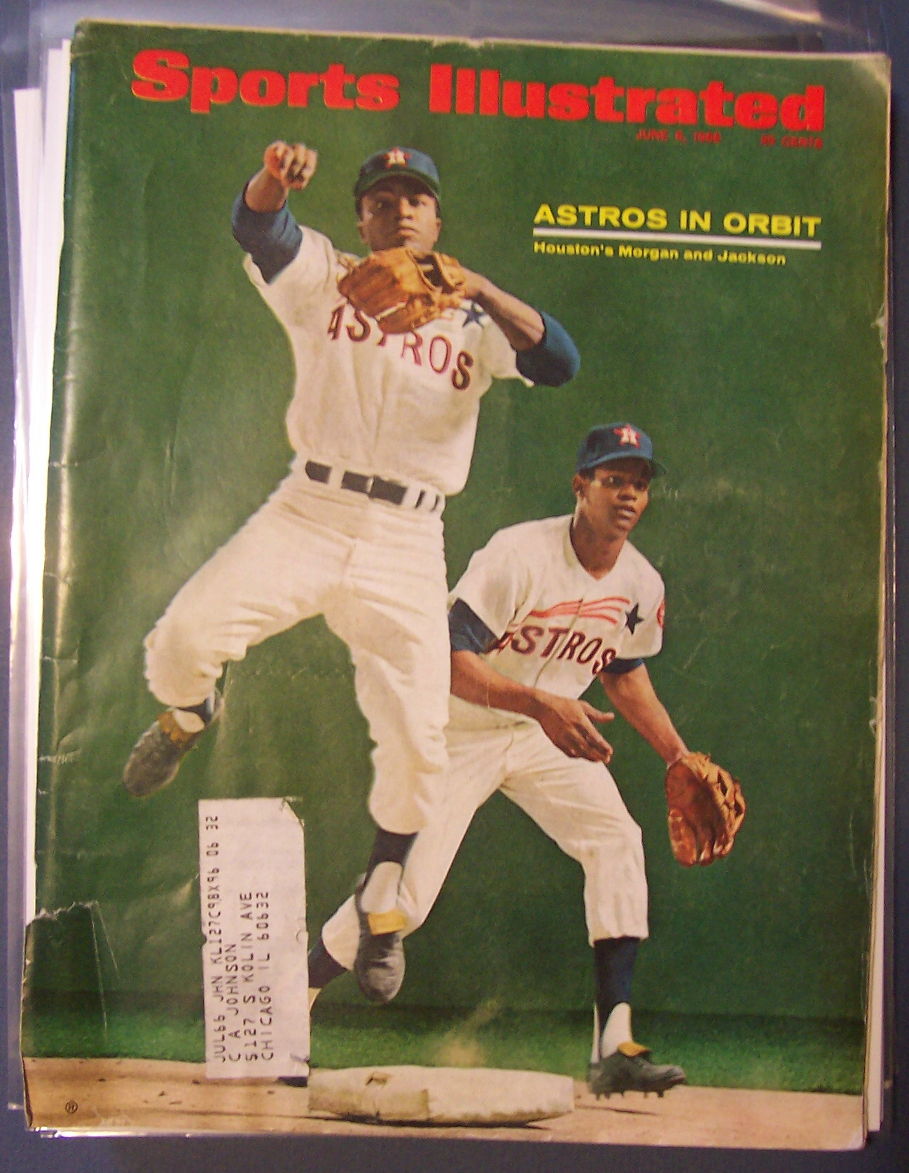 Sports Illustrated Magazine-June 6, 1966-Astros