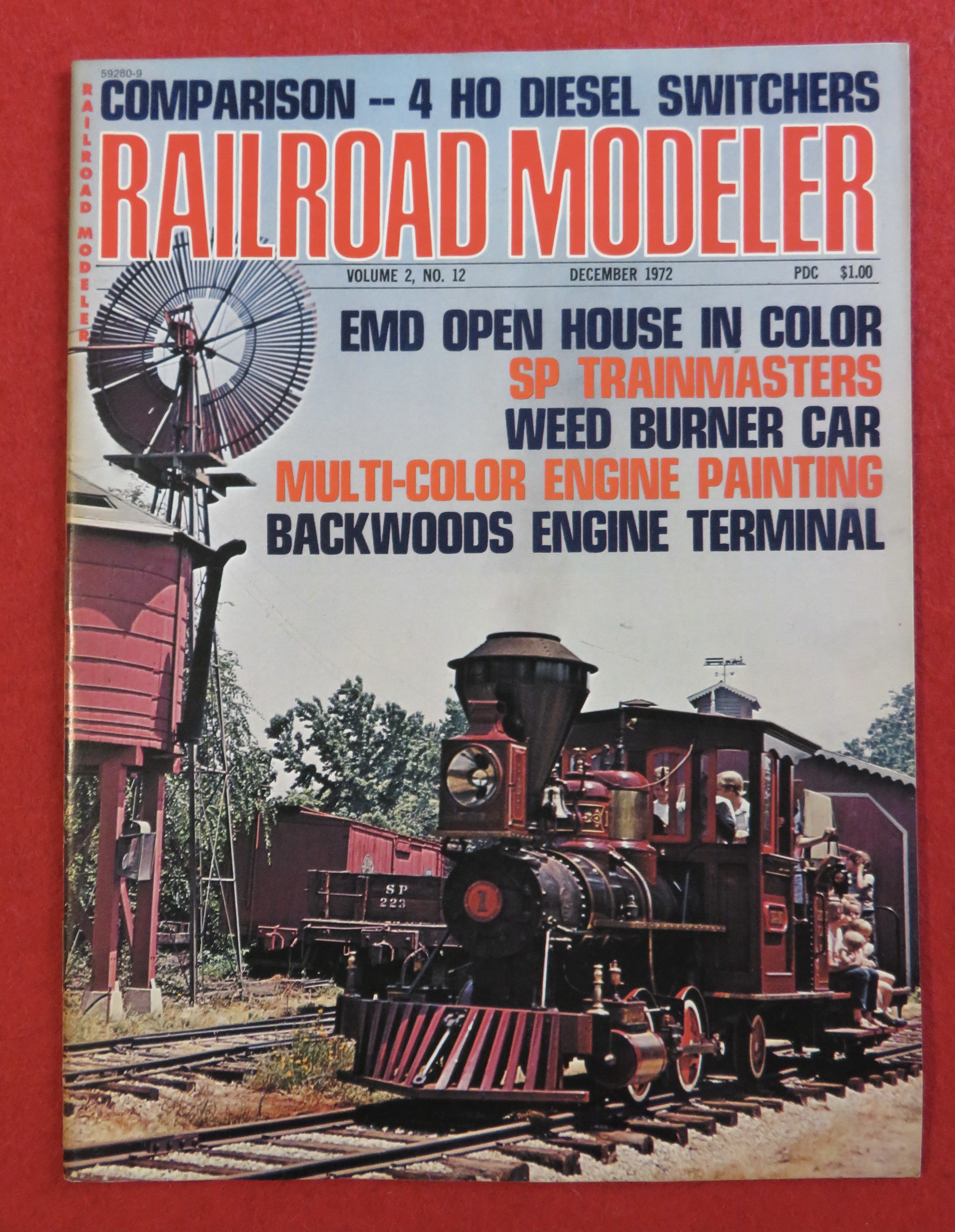Railroad Modeler Magazine  December 1972