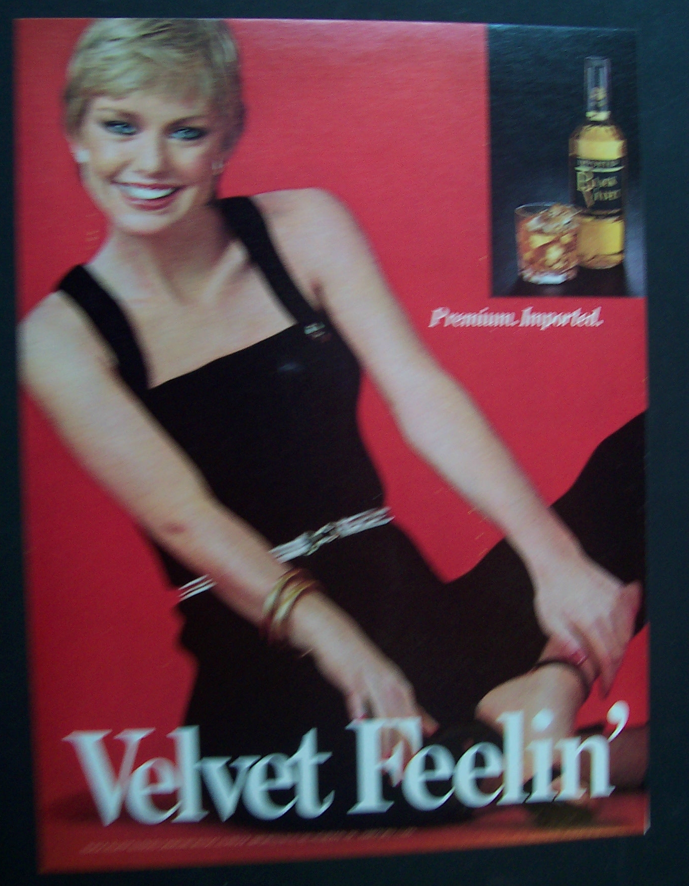 1980 Black Velvet Whiskey