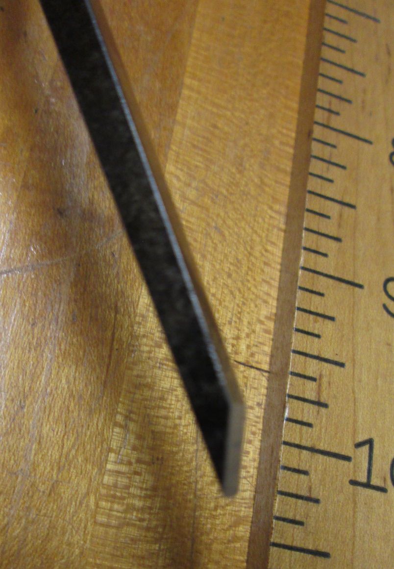 Buck Brothers Tanged Chisel 1/4 inch Long Handle
