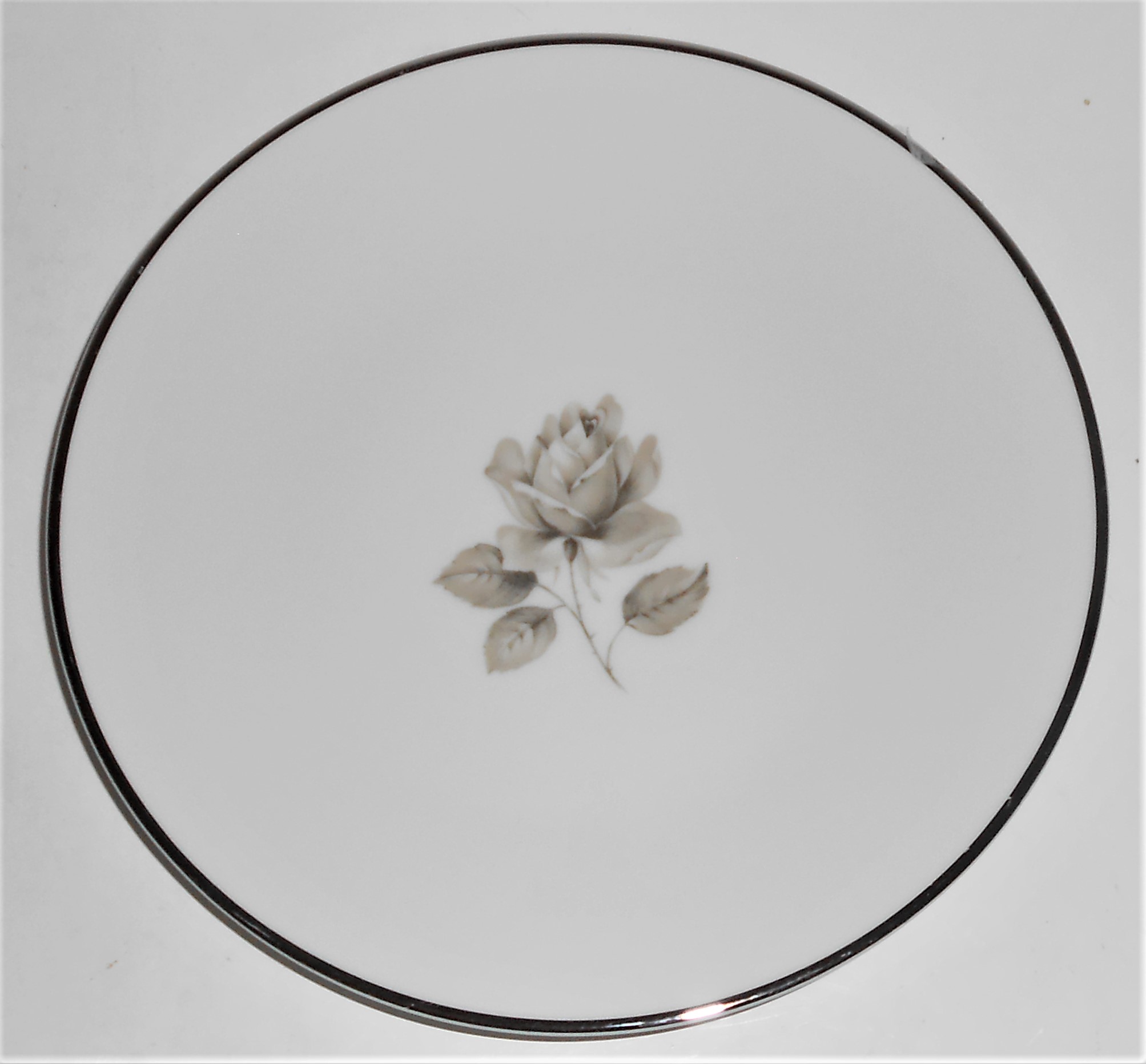 Quality Crafts Porcelain China Bavaria Midnight Rose Pl