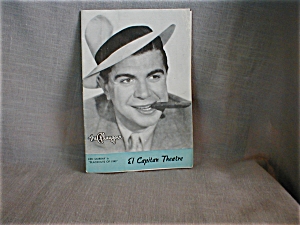 El Capitan Theatre Playbill