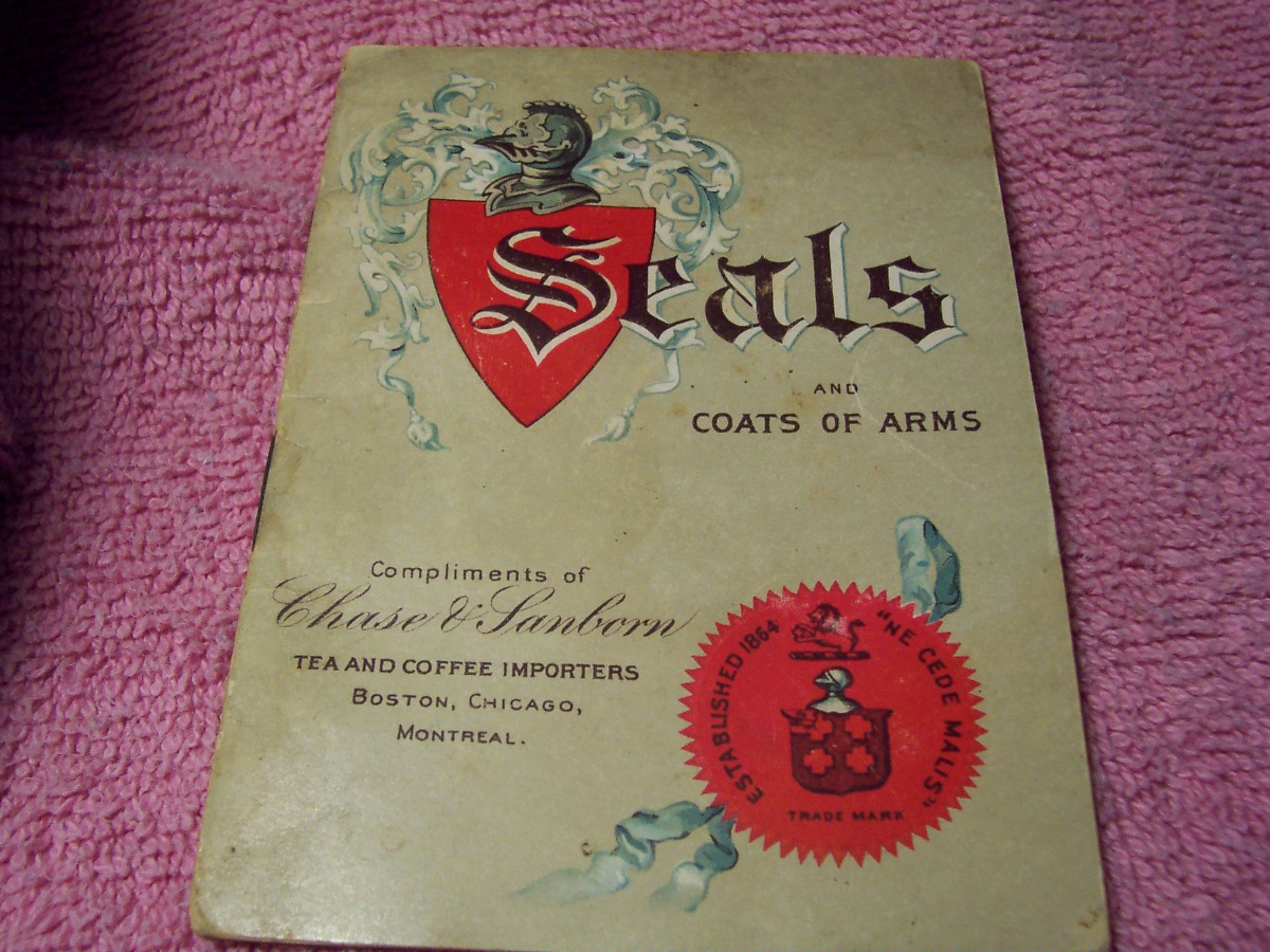 Seals and Coats of Arms Chase & Sanborn 1902