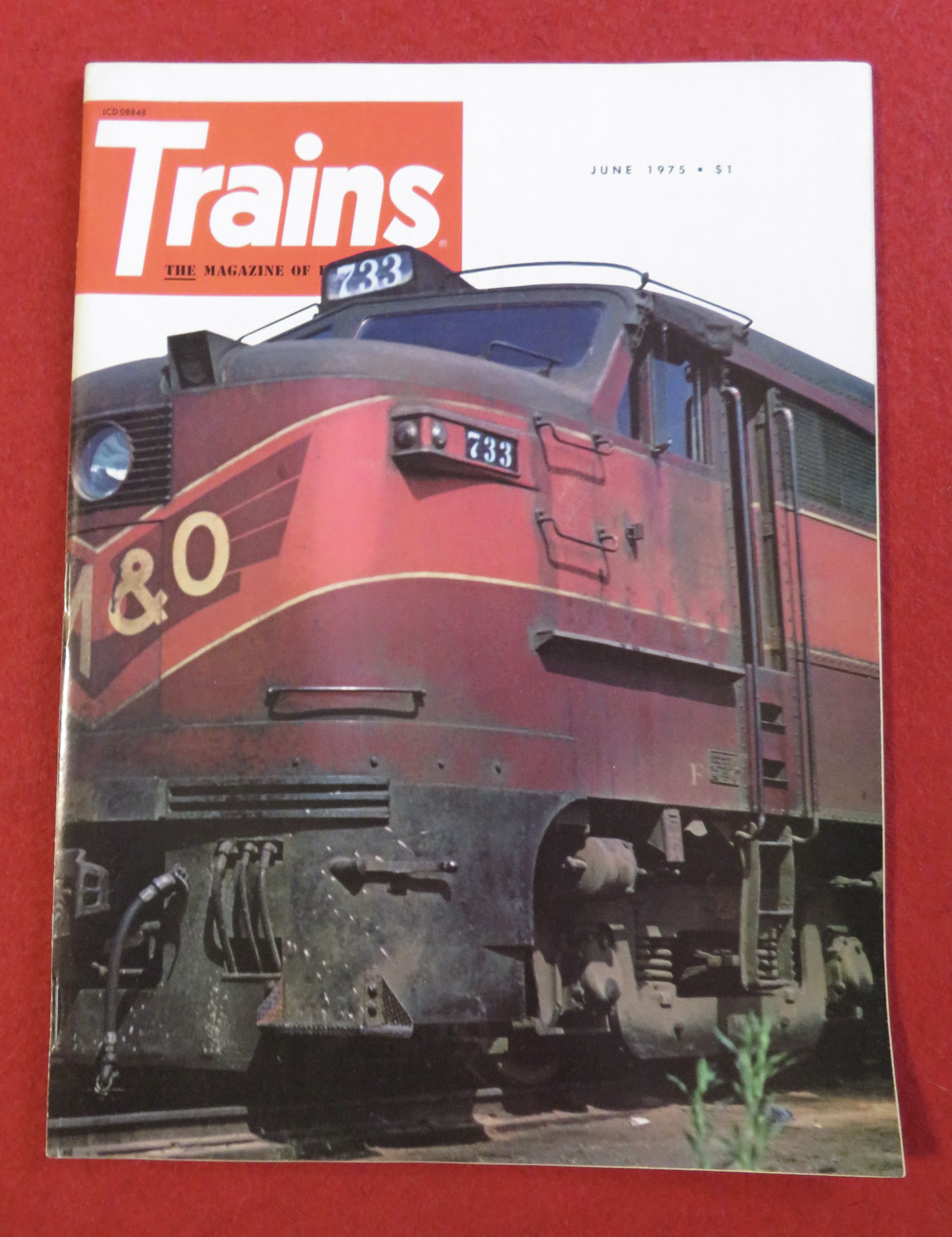 Trains Magazine June 1975