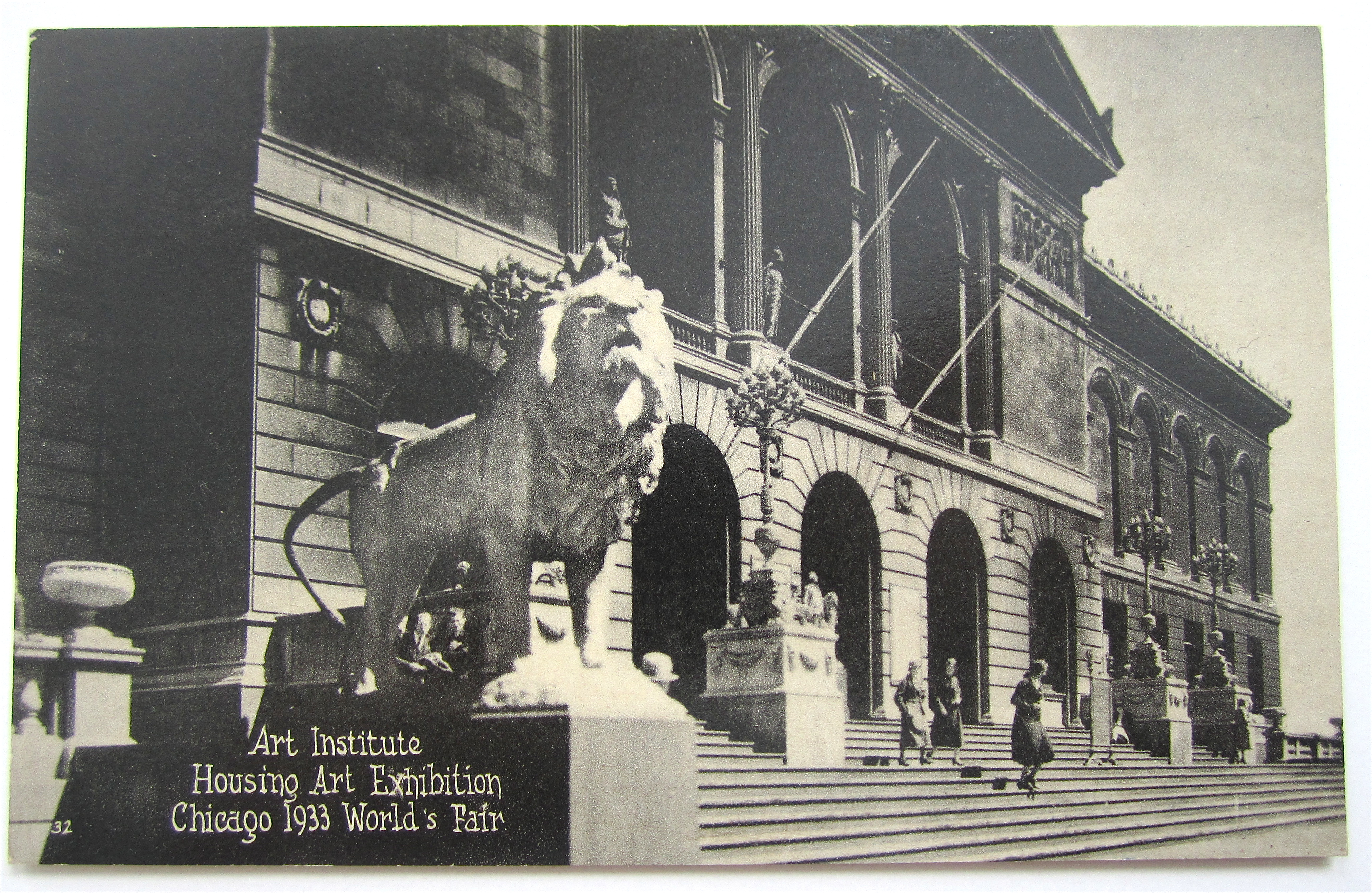 Art Institute, Chicago World's Fair Postcard