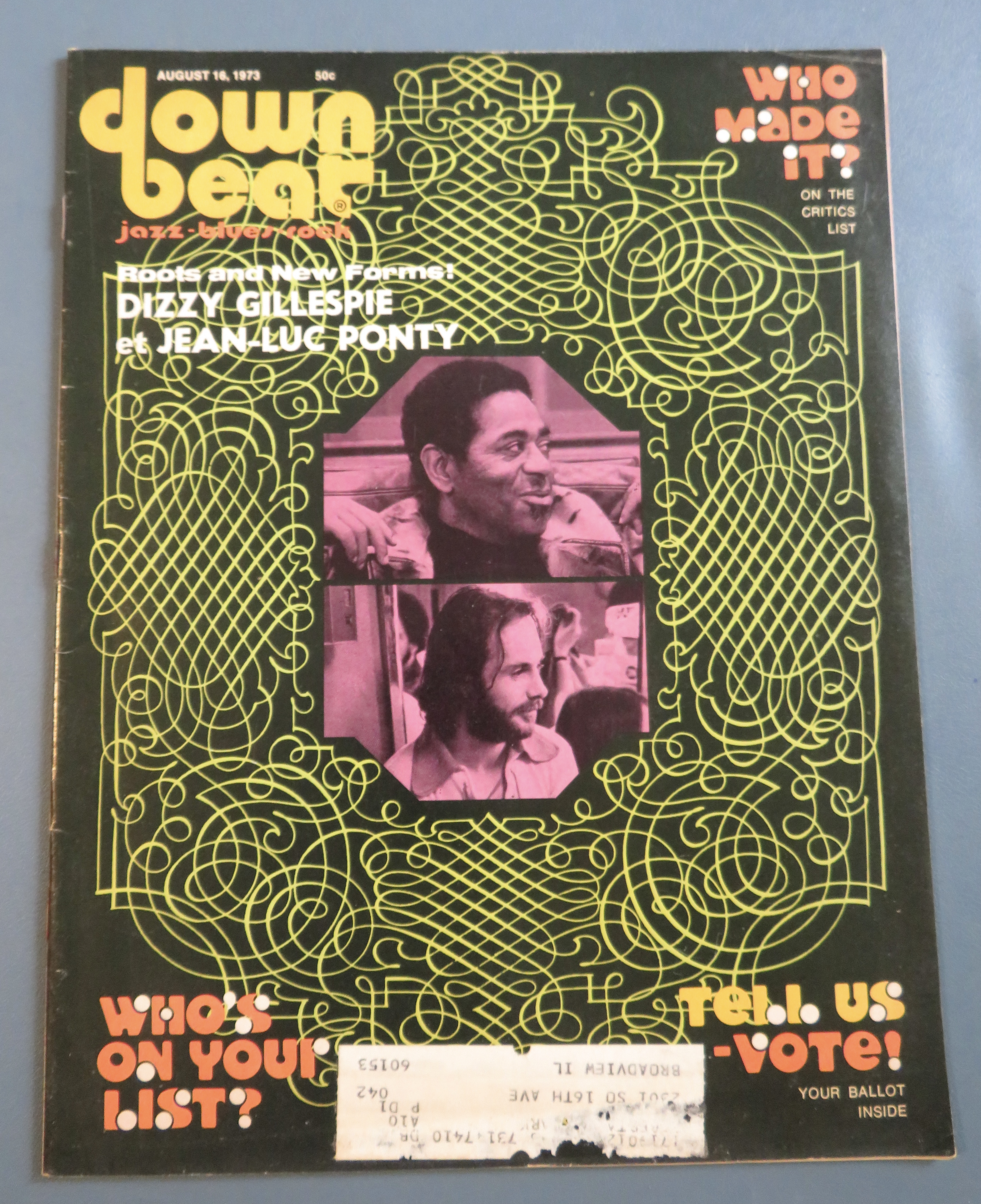 Downbeat Magazine August 16, 1973