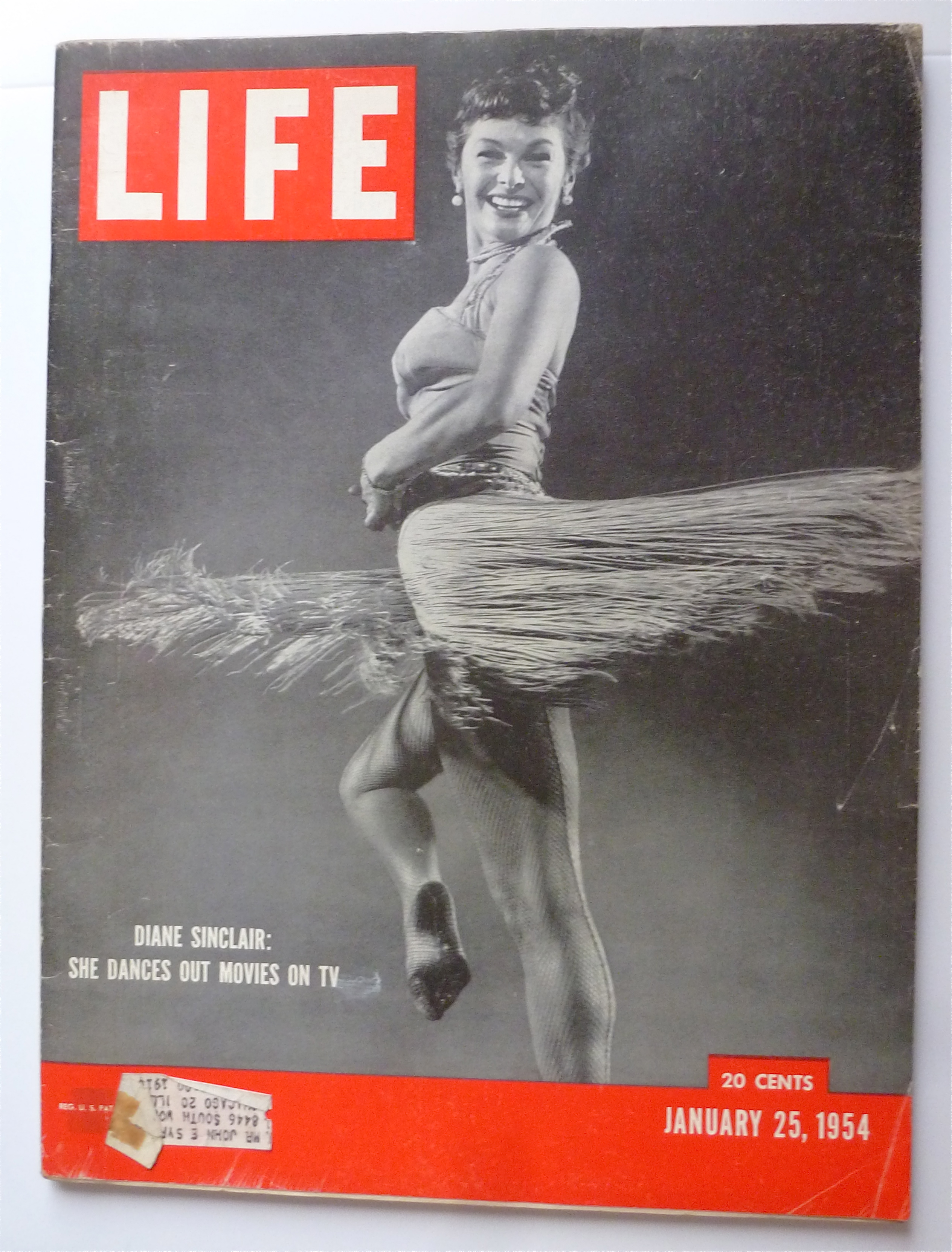 Life Magazine January 25, 1954 Diane Sinclair
