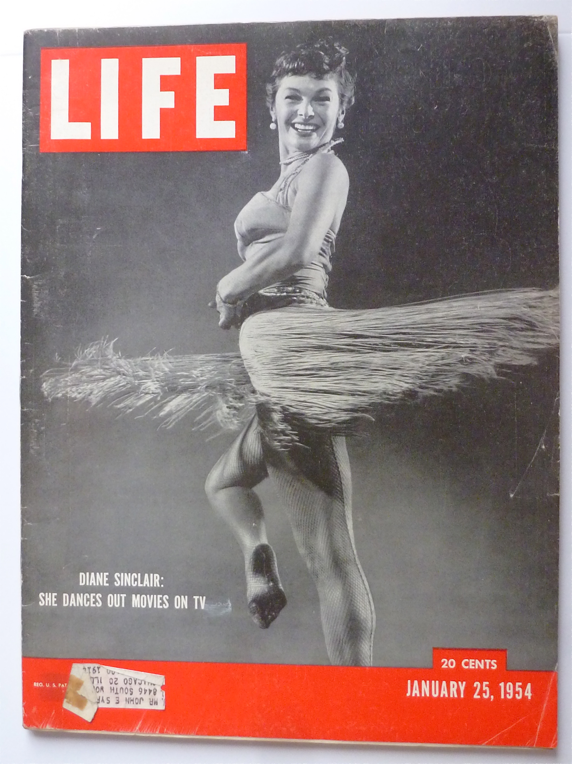 Life Magazine January 25, 1954 Diane Sinclair