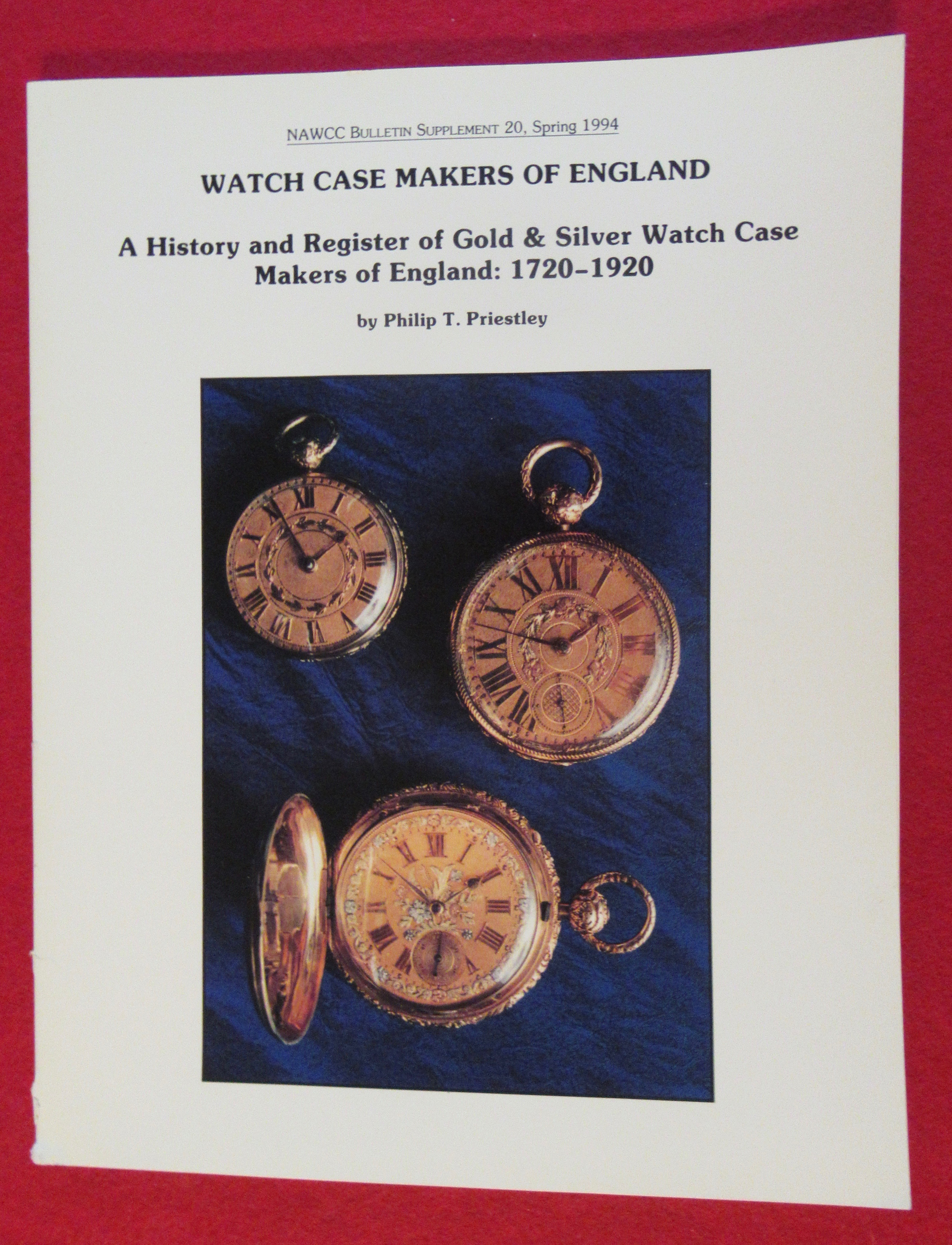 NAWCC Bulletin Spring 1994 Watch & Clock Collectors