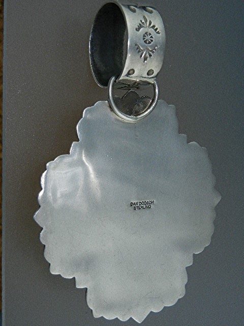 Dan Dodson RIP Sterling Silver Turquoise Spiny Oyster H