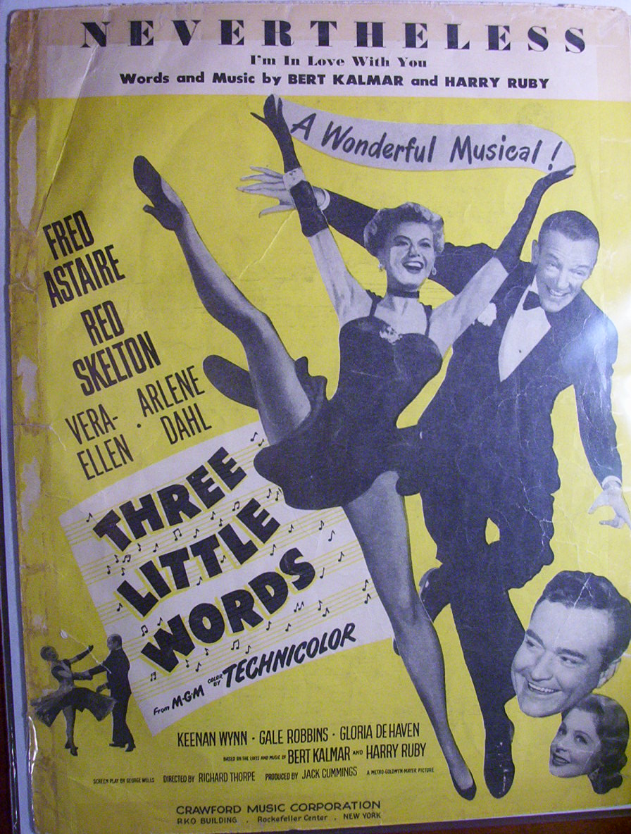 Sheet Music For 1931 Nevertheless I'm In Love With You