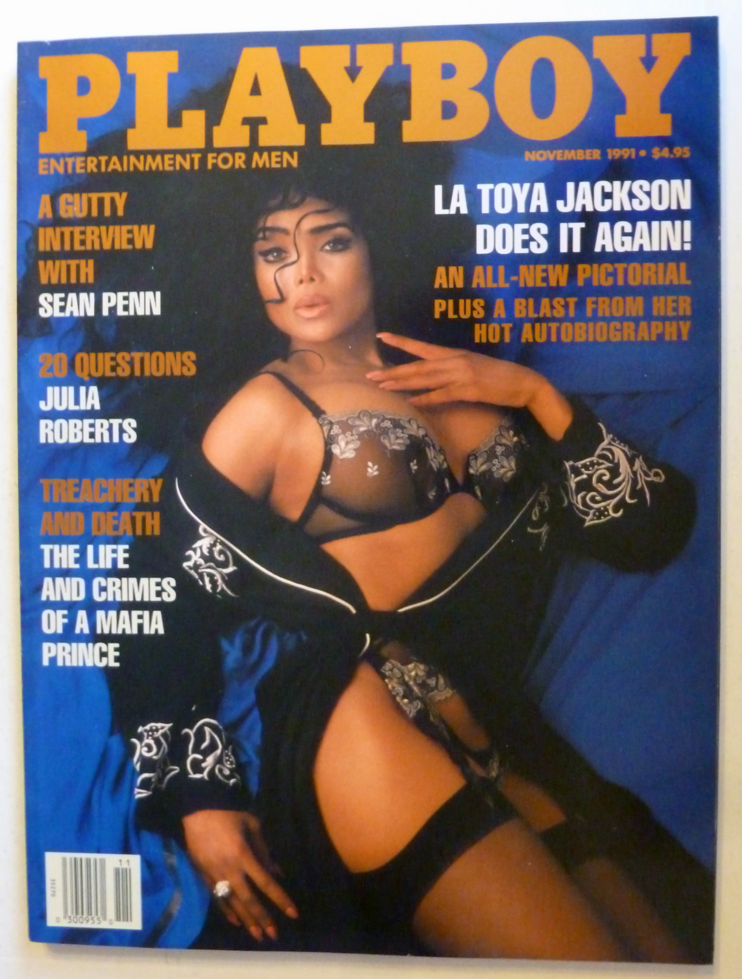 Playboy Magazine-November 1991-La Toya Jackson