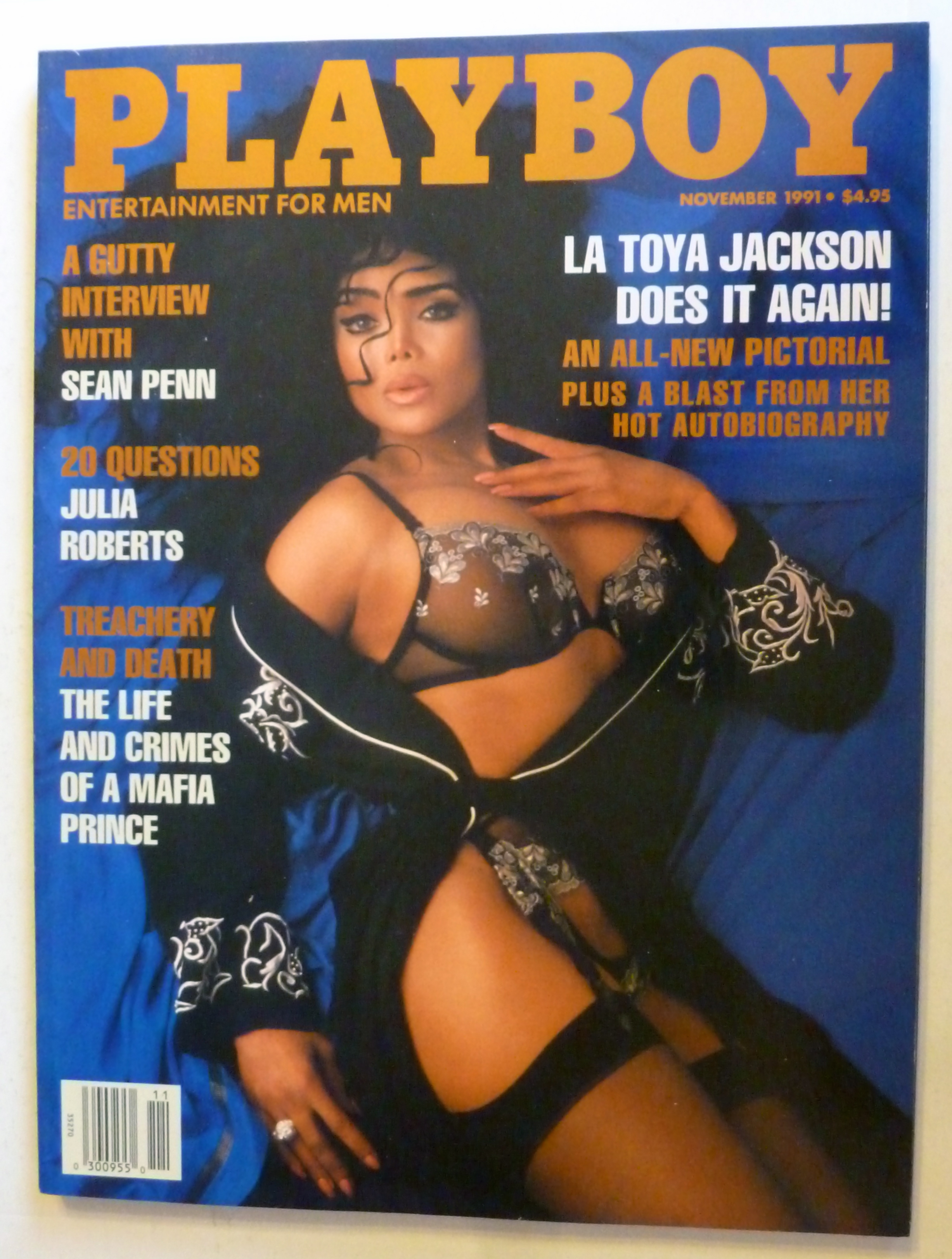 Playboy Magazine-November 1991-La Toya Jackson