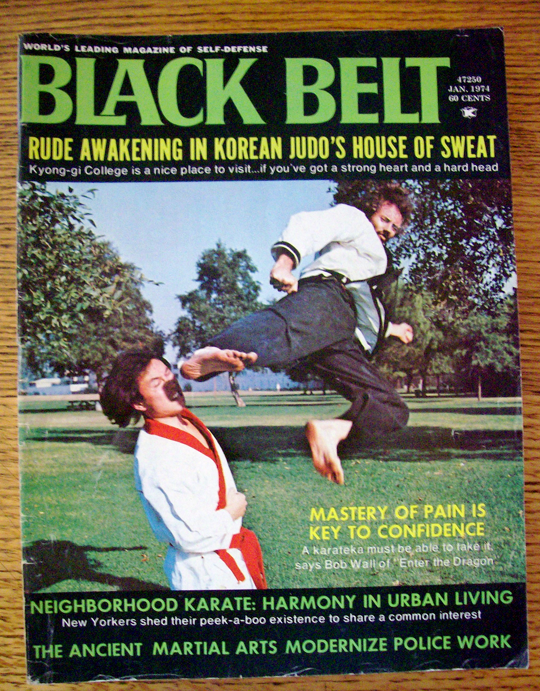 Black Belt Magazine January 1974