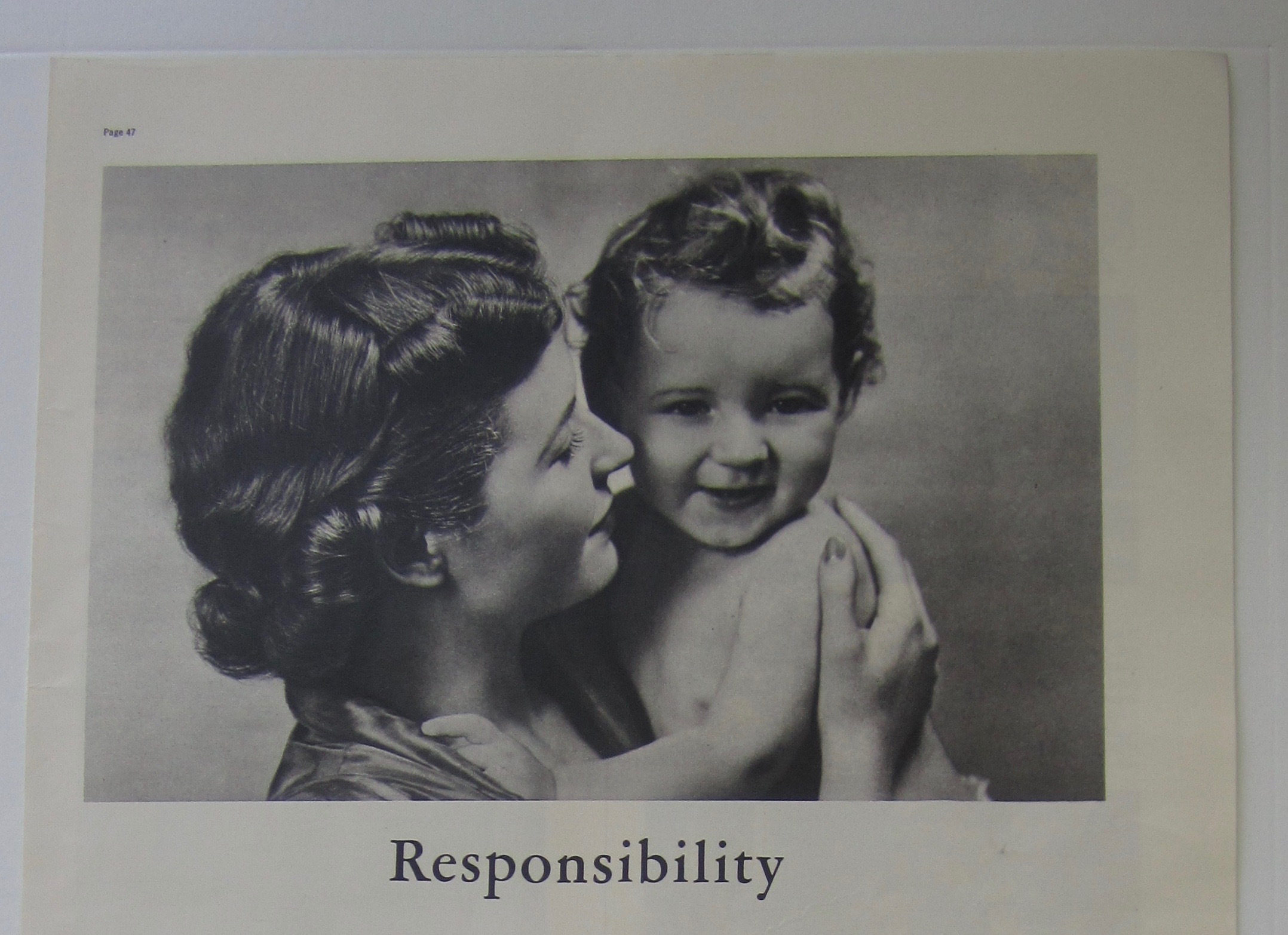 1937 Squibb Dental Cream with Woman Holding Baby