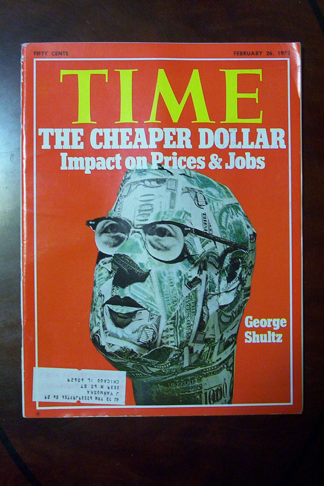 Time Magazine - February 26, 1973 - George Shultz