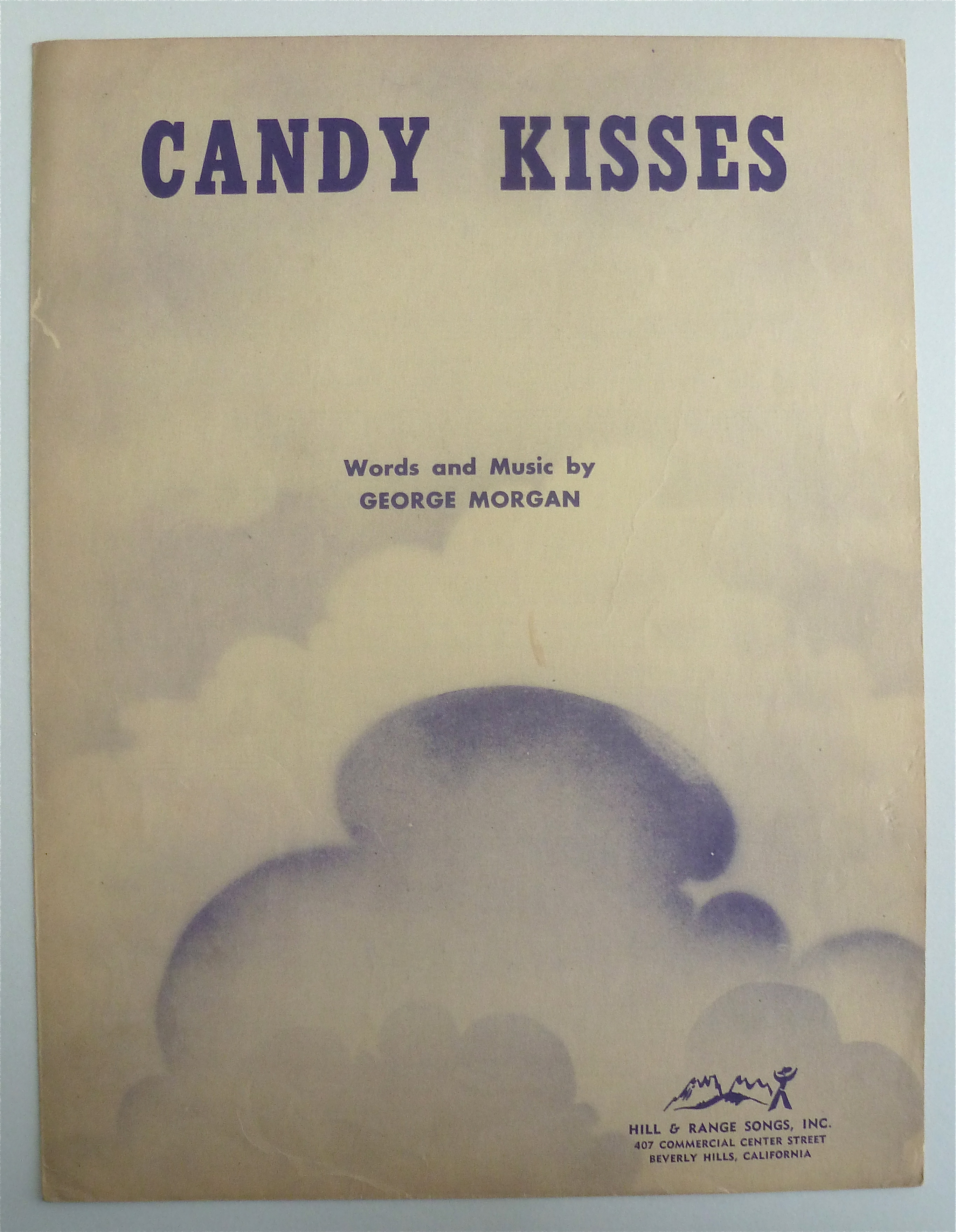 Sheet Music For 1948 Candy Kisses