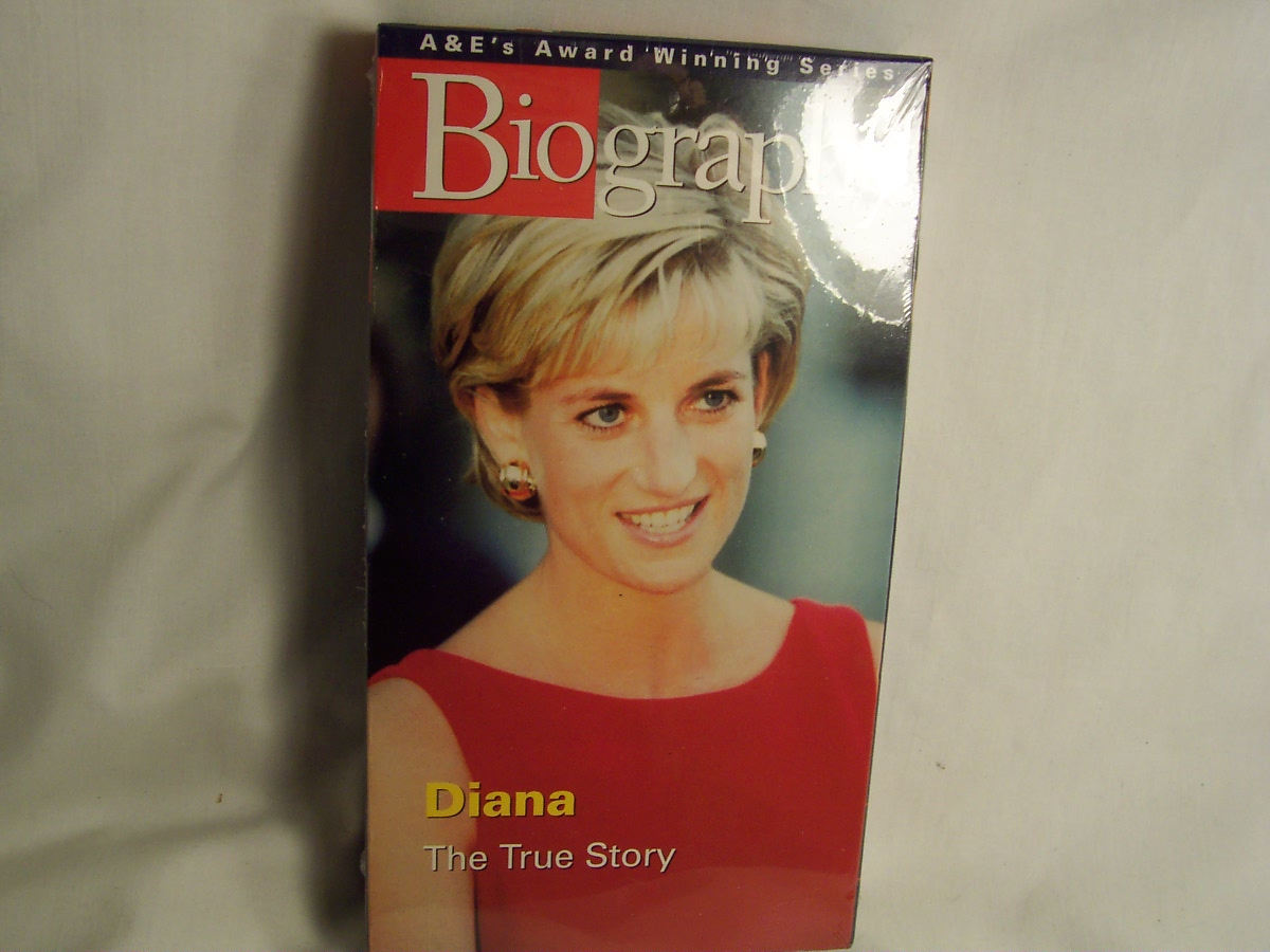 Biography Diana VHS Tape Factory Sealed