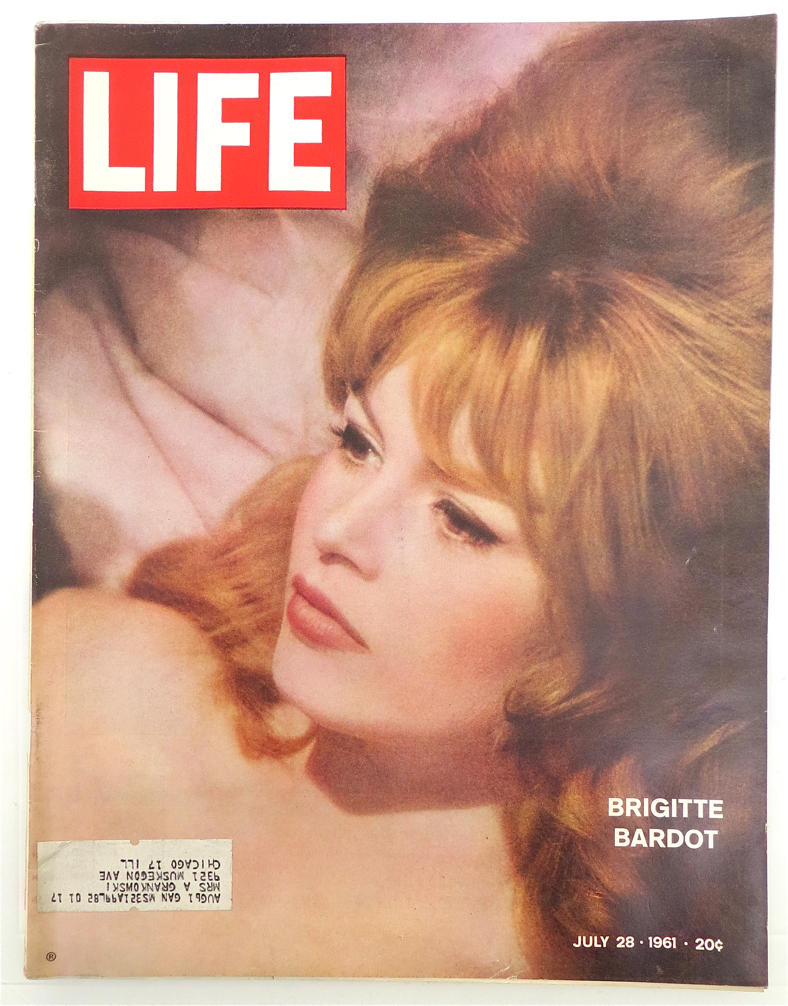 Life Magazine-July 28, 1961-Brigitte Bardot