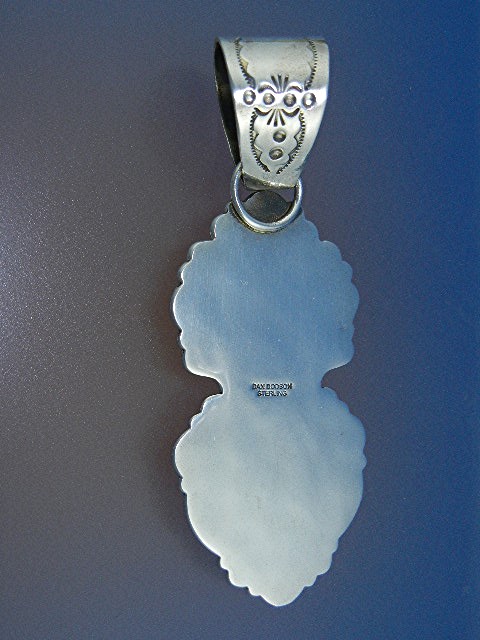 Dan Dodson Kingman Turquoise Sterling Silver Pendant