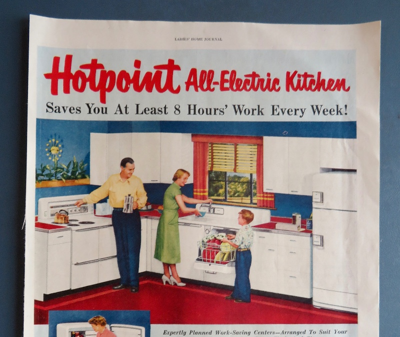 1951 Hotpoint with the All Electric Kitchen