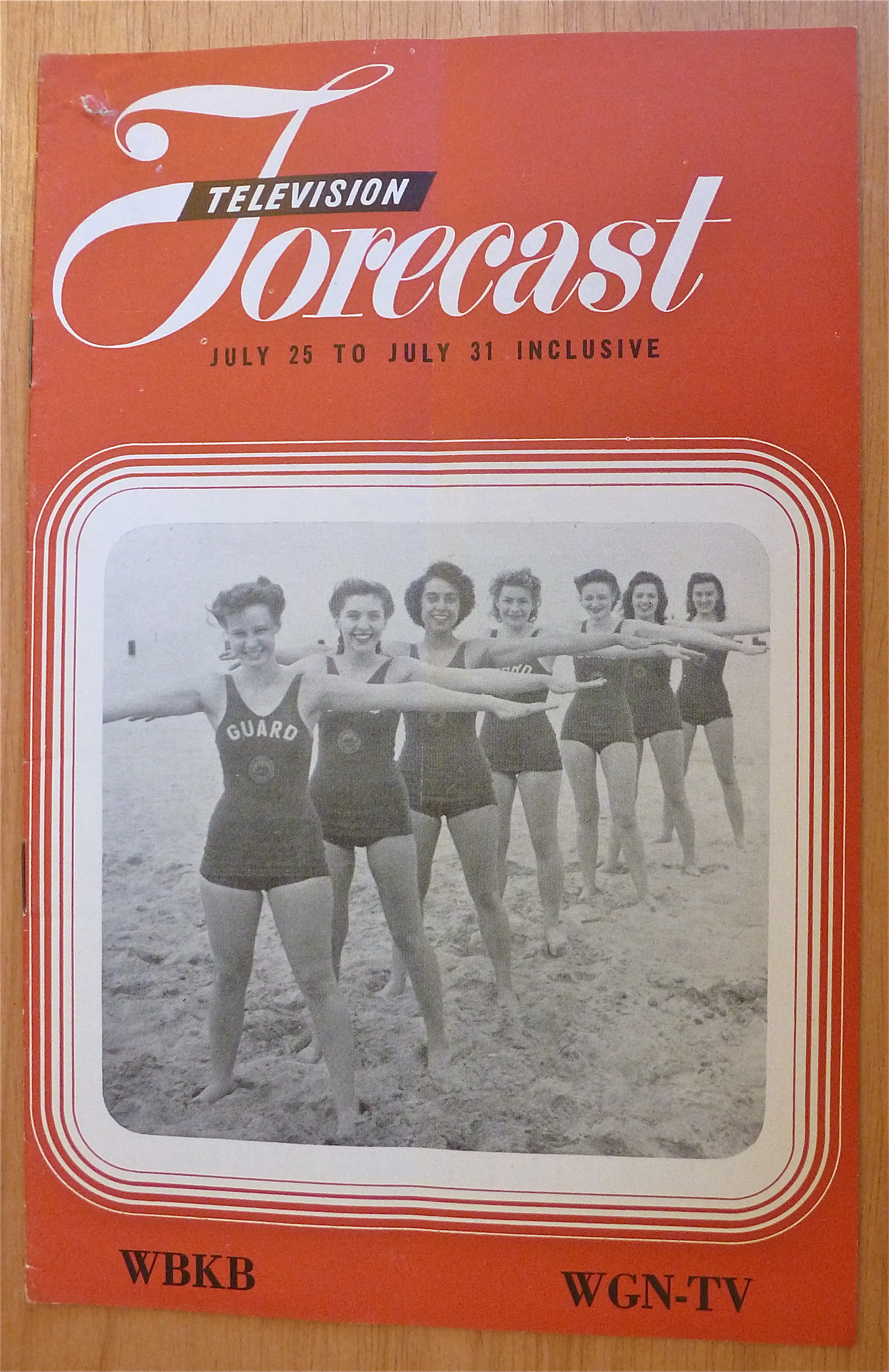 1948 Chicago Television Forecast Vol.1-#12 Lifeguards