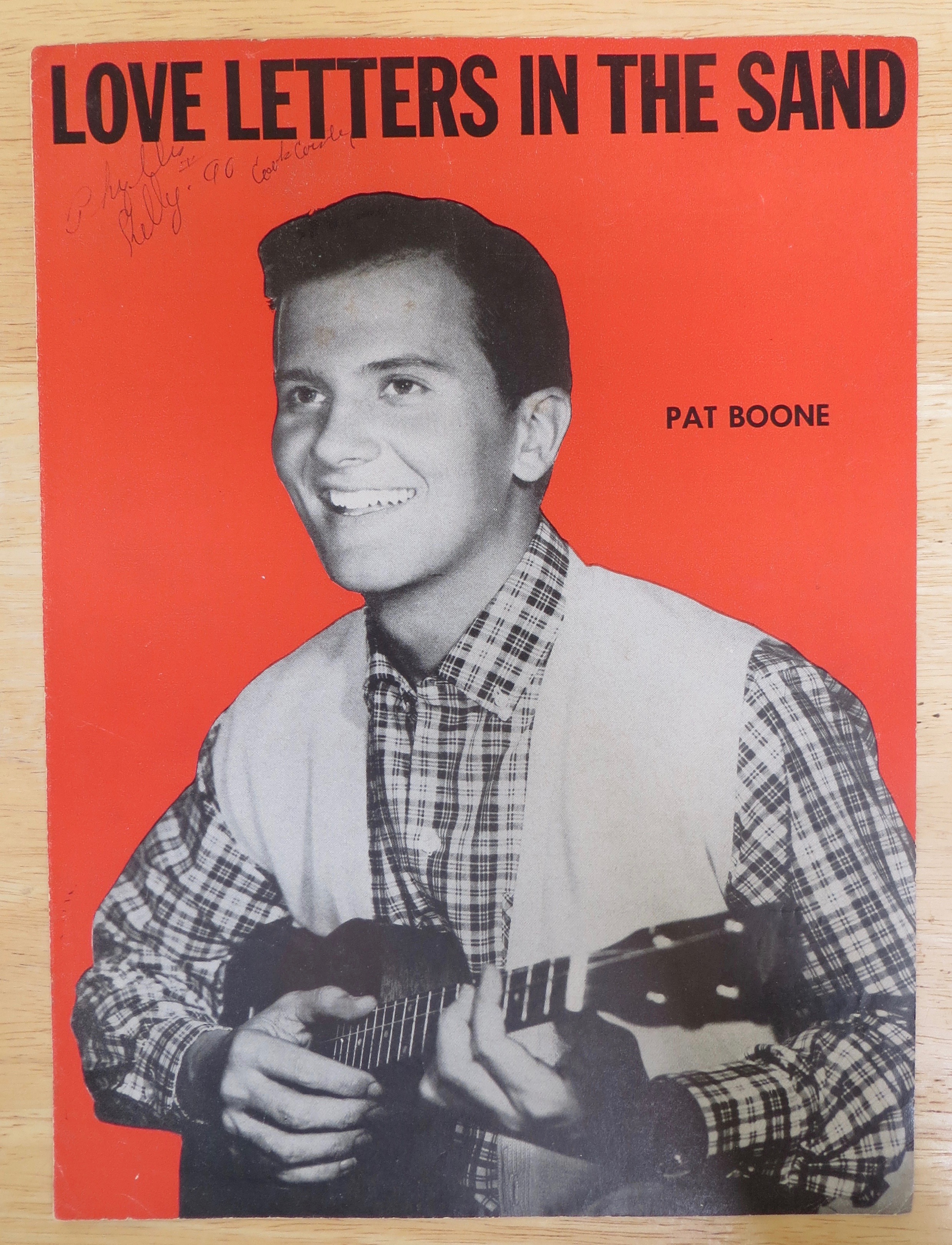 1931 Love Letters In The Sand By Pat Boone
