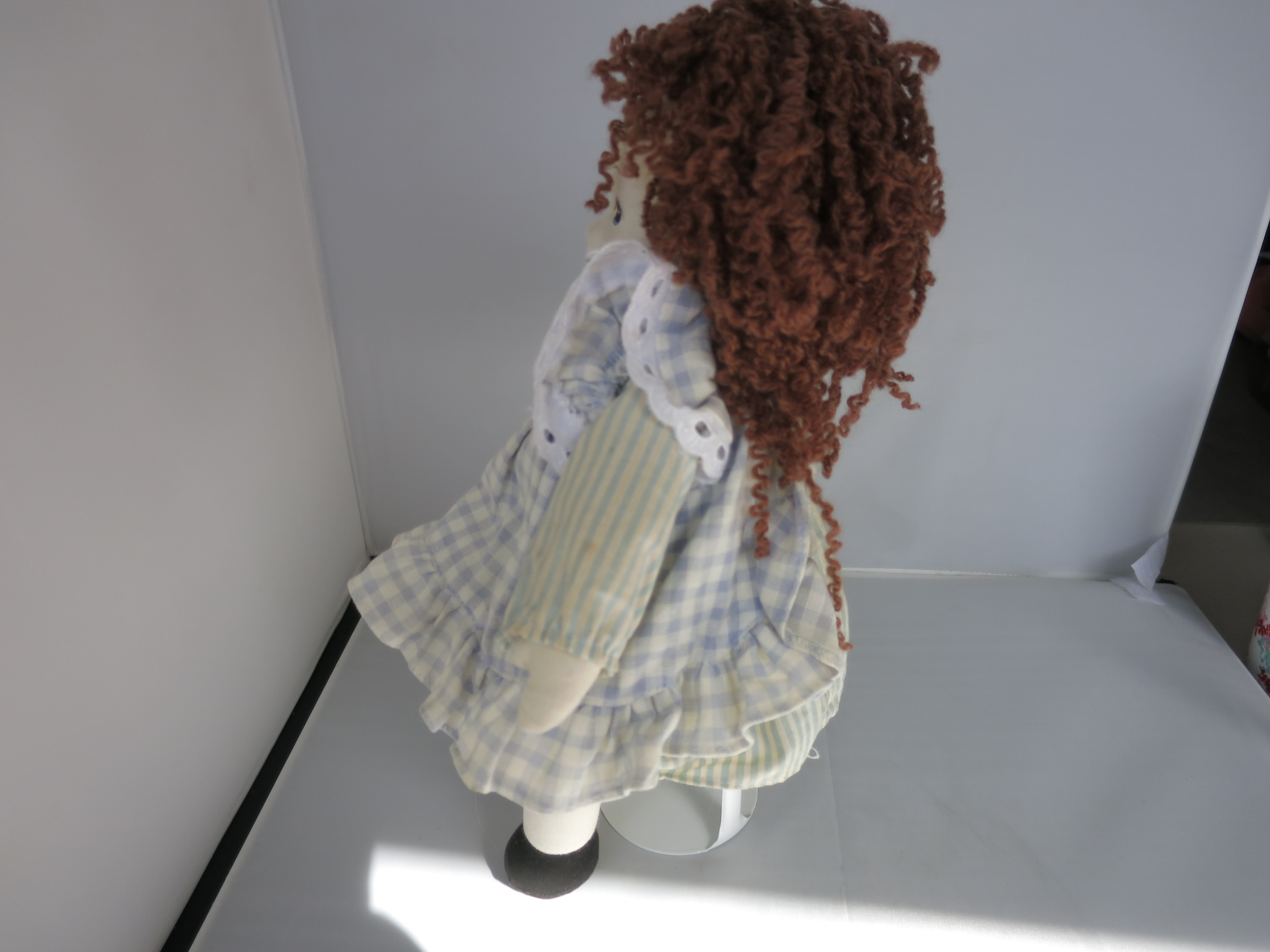 Pier 1 Imports Cloth Doll with Stockinette Painted Face