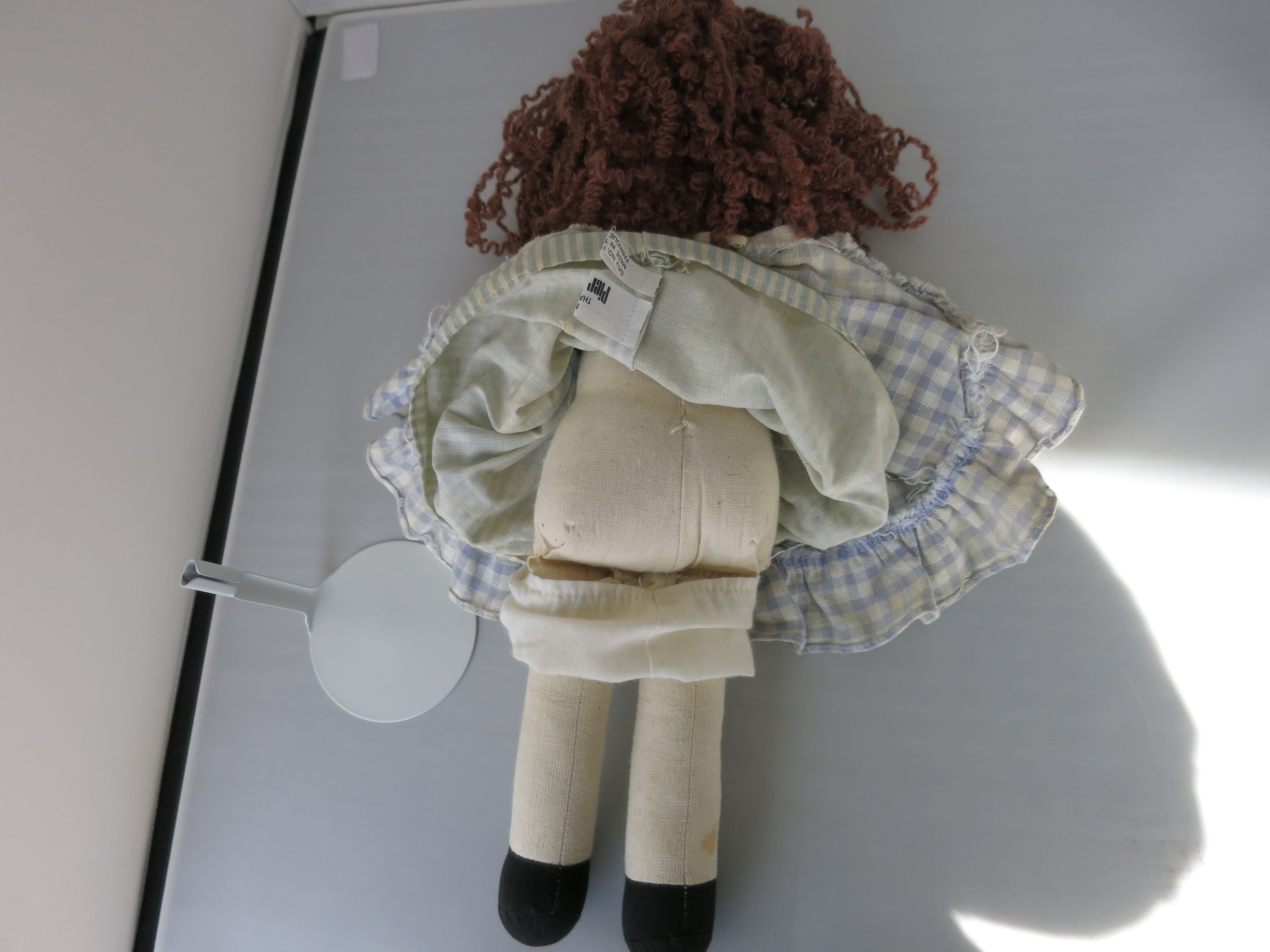 Pier 1 Imports Cloth Doll with Stockinette Painted Face