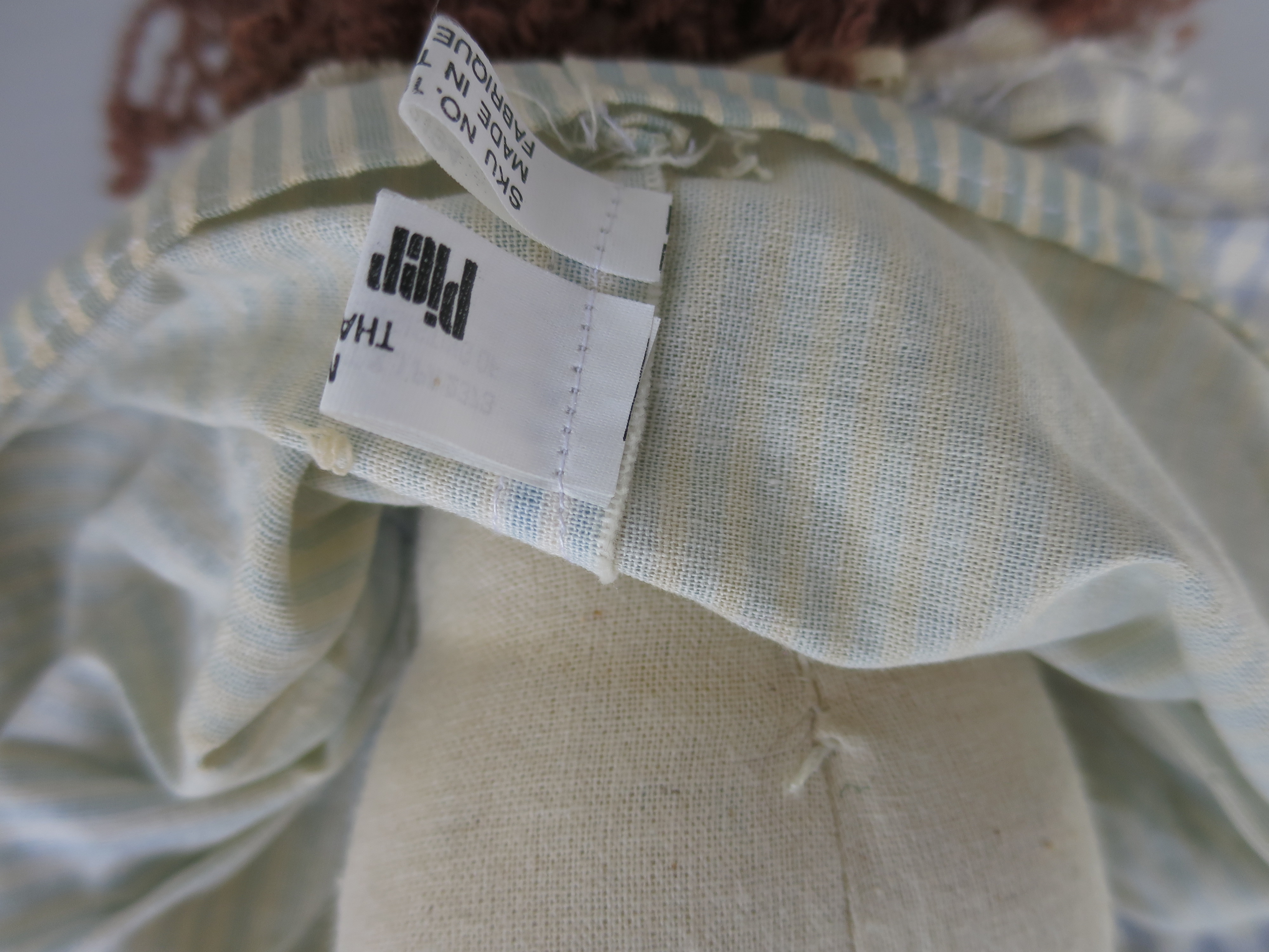 Pier 1 Imports Cloth Doll with Stockinette Painted Face