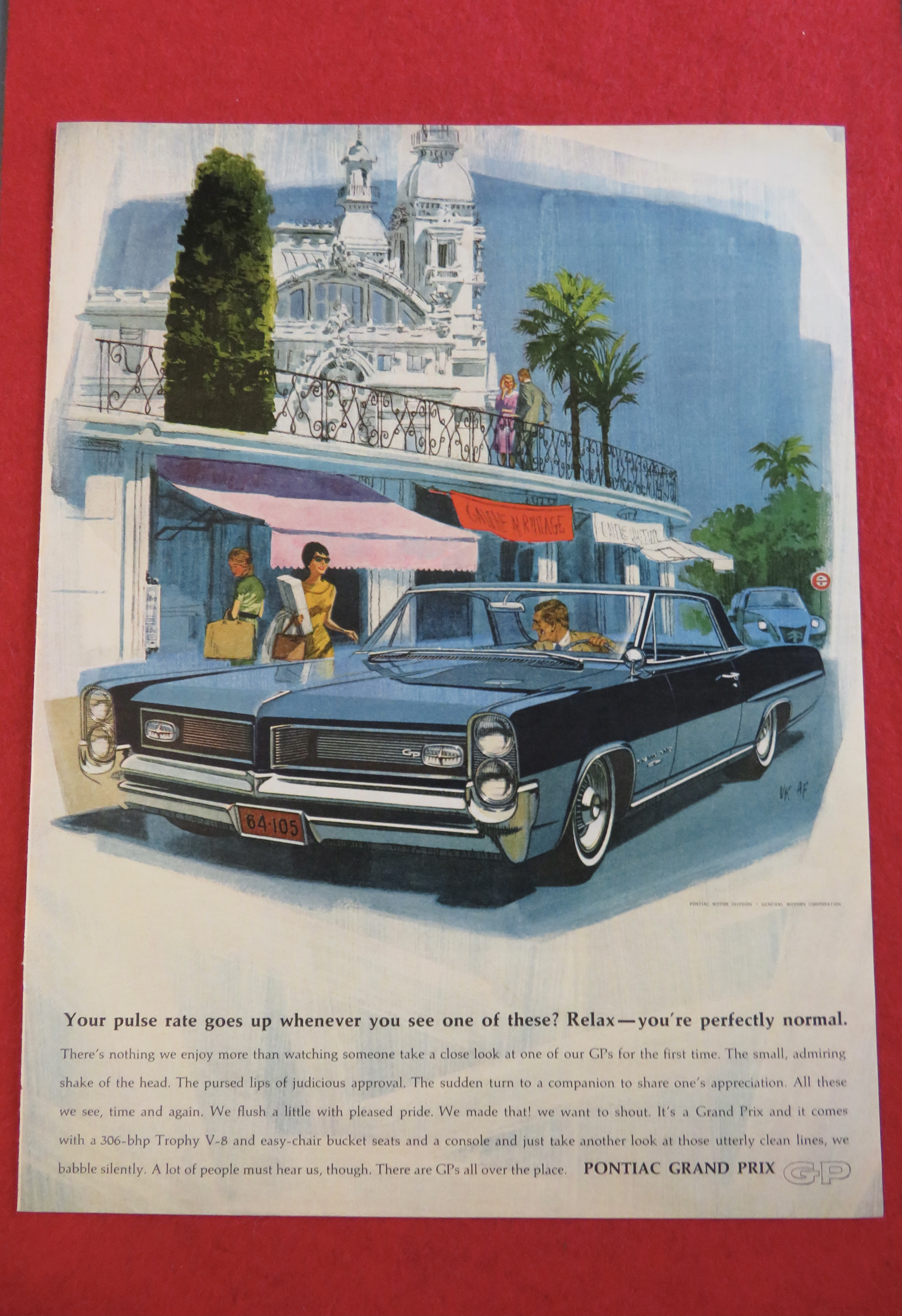 1963 Pontiac Automobile with Pontiac Grand Prix