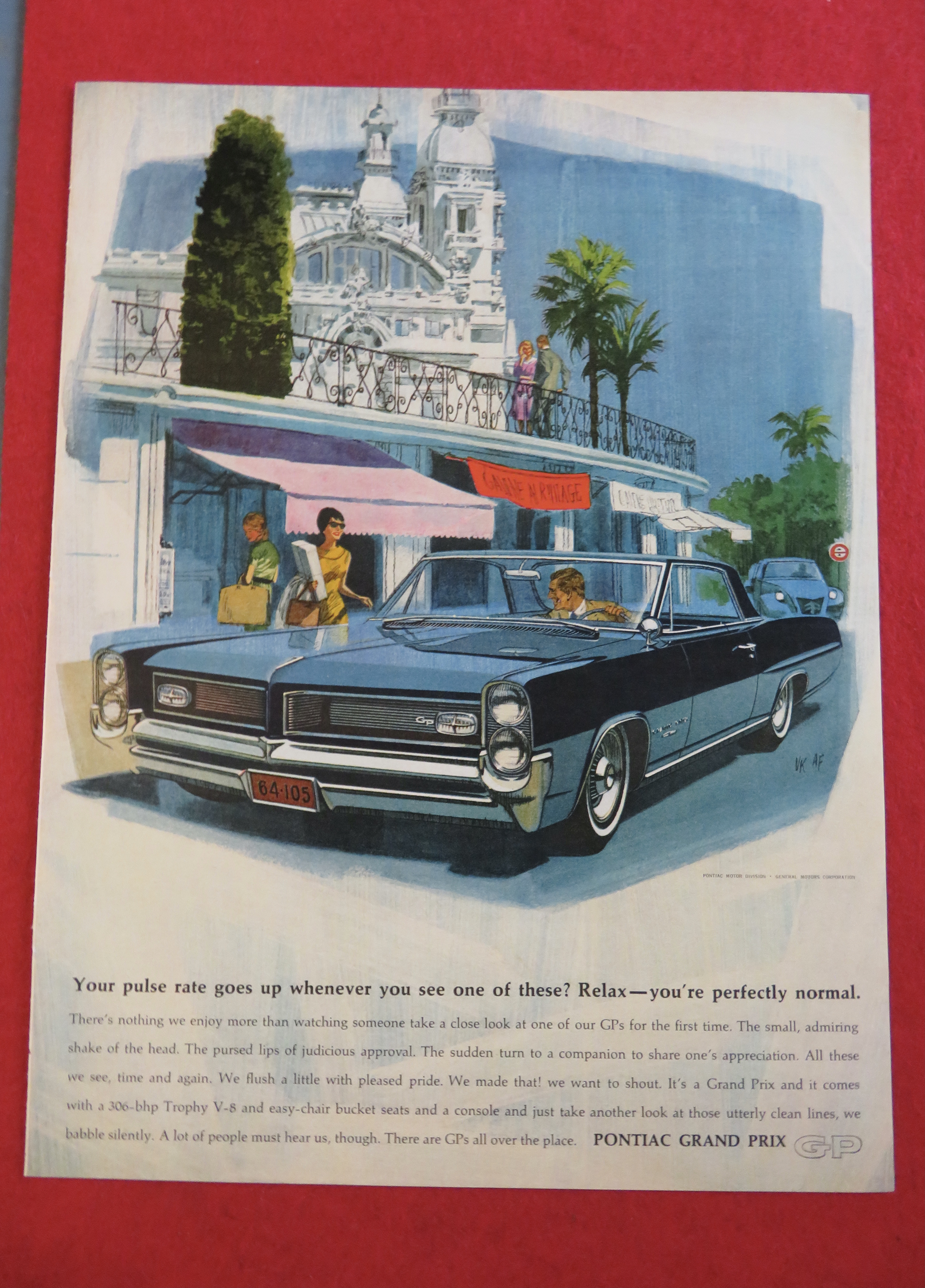 1963 Pontiac Automobile with Pontiac Grand Prix