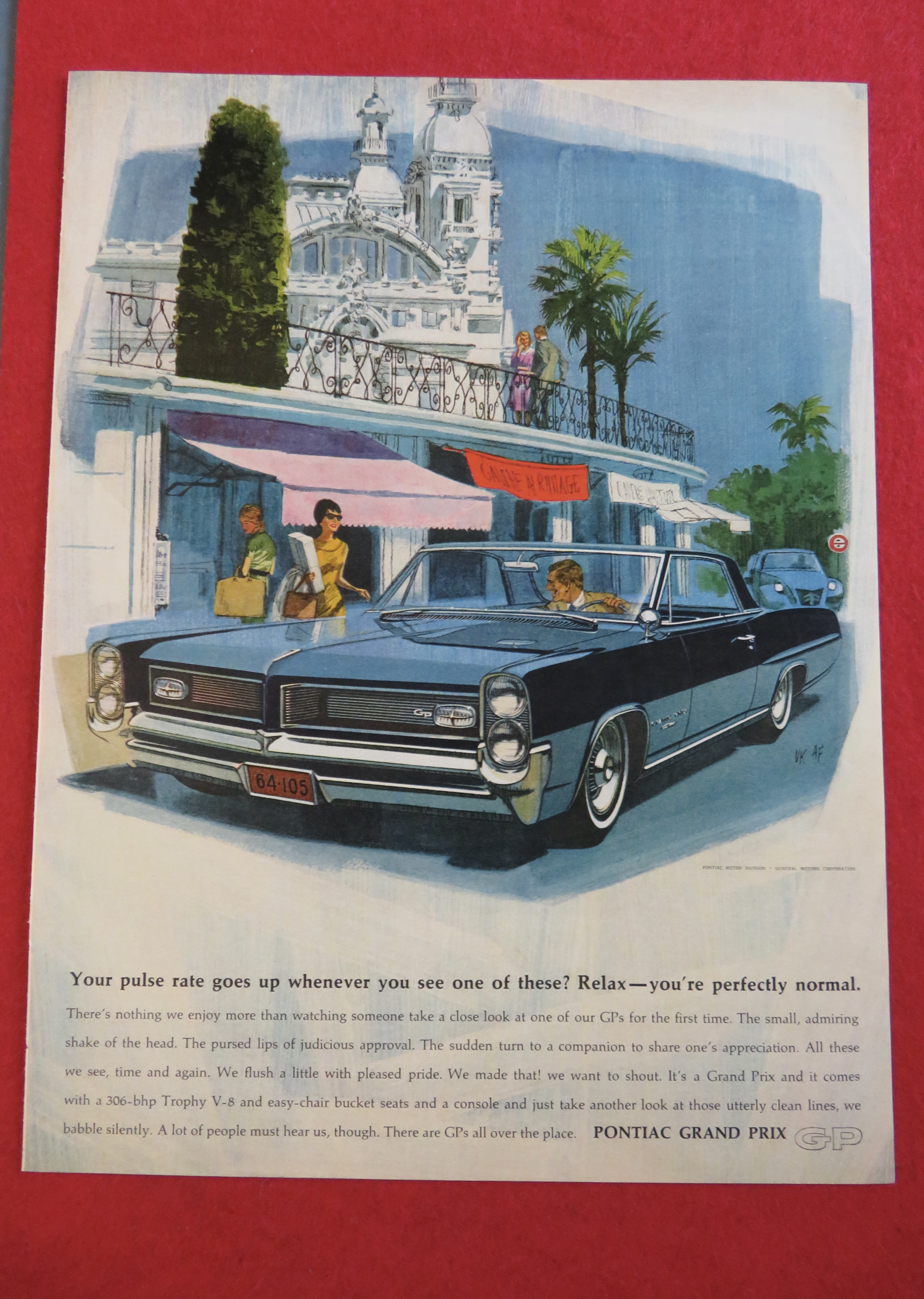 1963 Pontiac Automobile with Pontiac Grand Prix