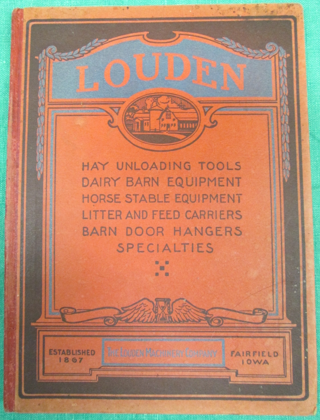 Louden Dairy Barn Door Stable Catalog 1919