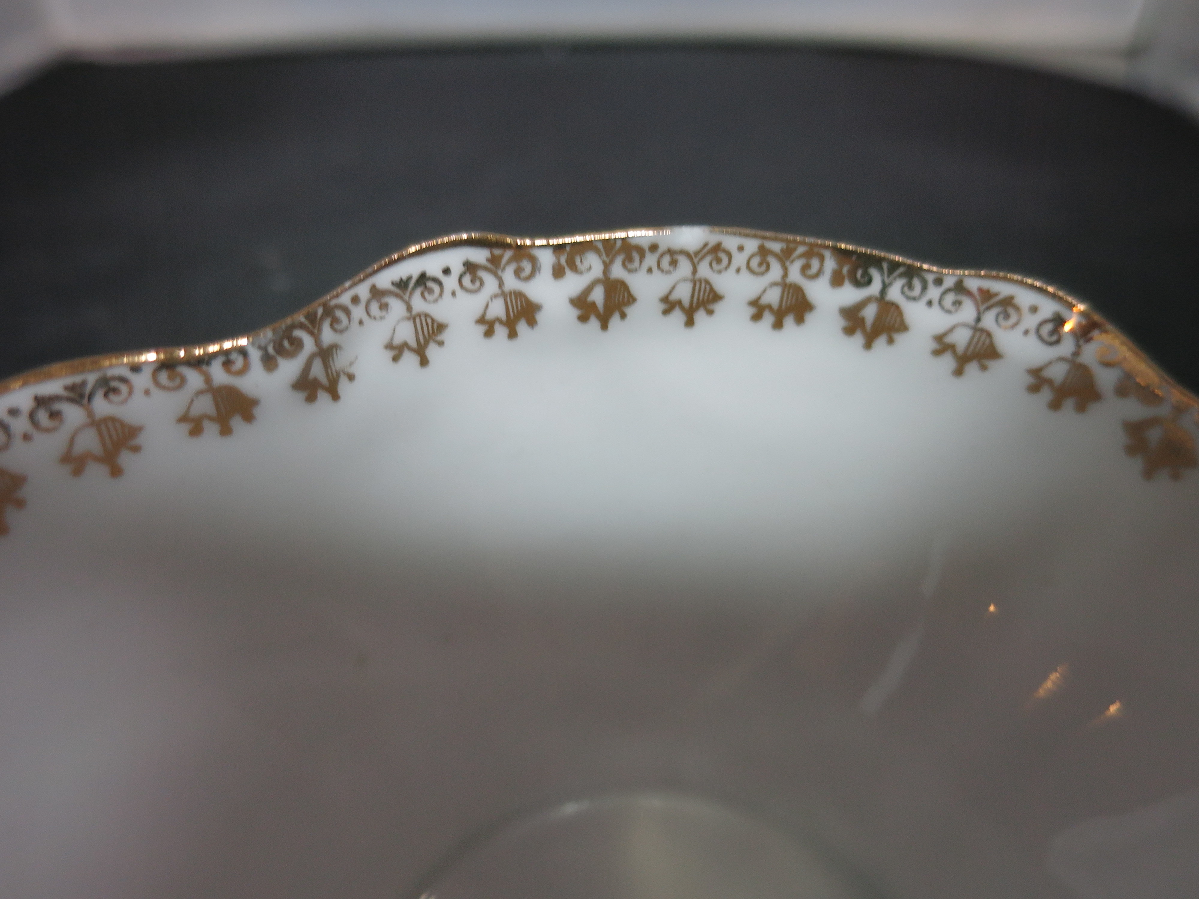 Rudolstadt Germany Cup and Saucer Lustreware Set of Two