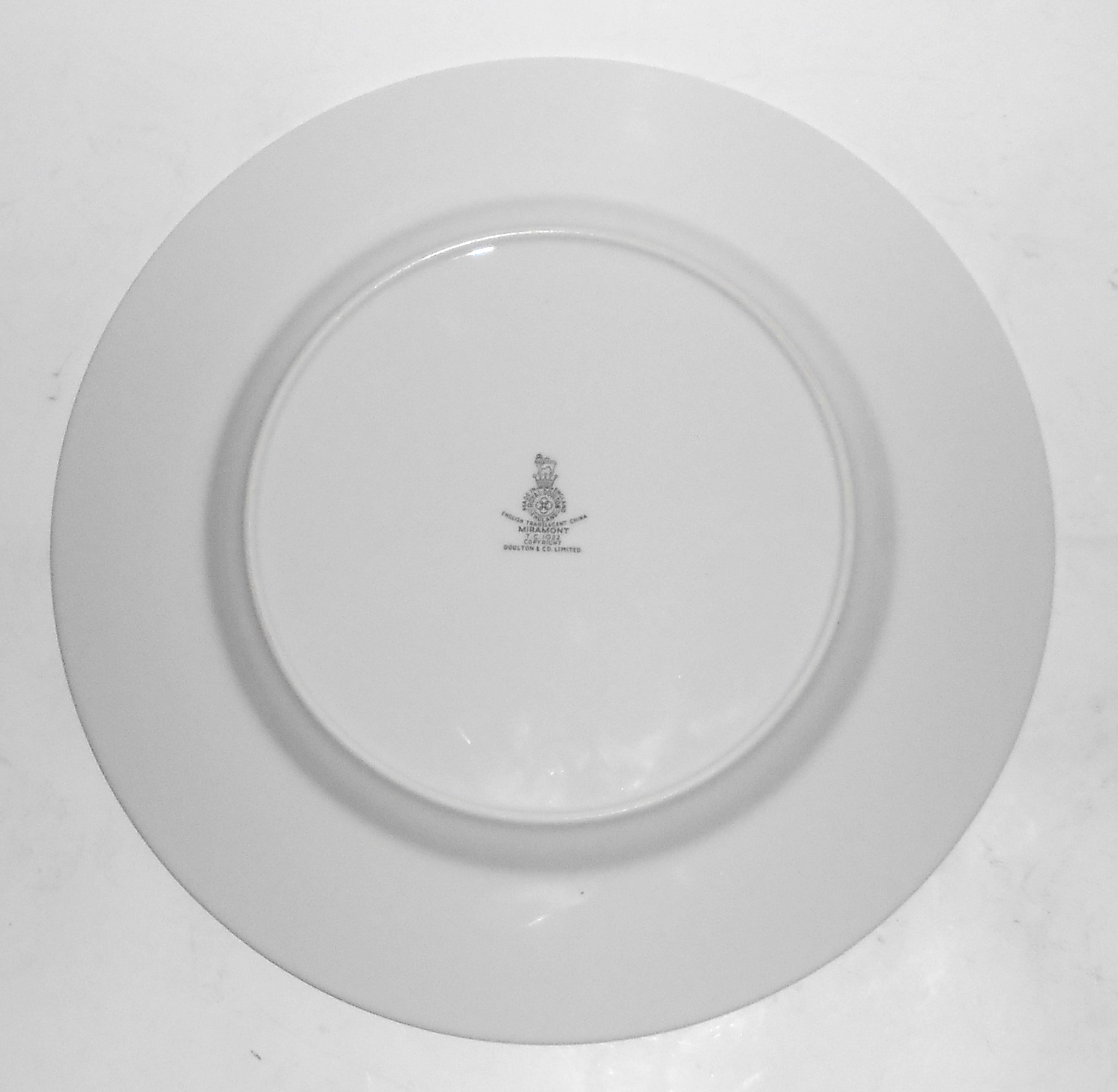 Royal Doulton China Miramont Fruit Dinner Plate